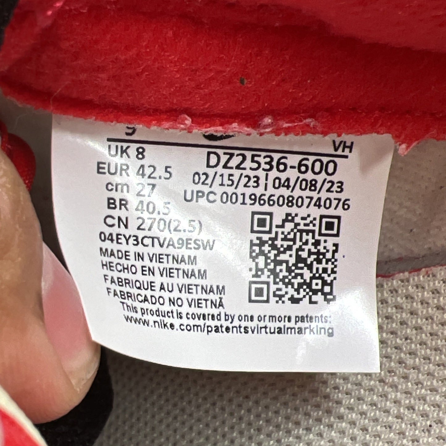 Size 9 - Nike Dunk Low Split - Chicago (DZ2536-600)