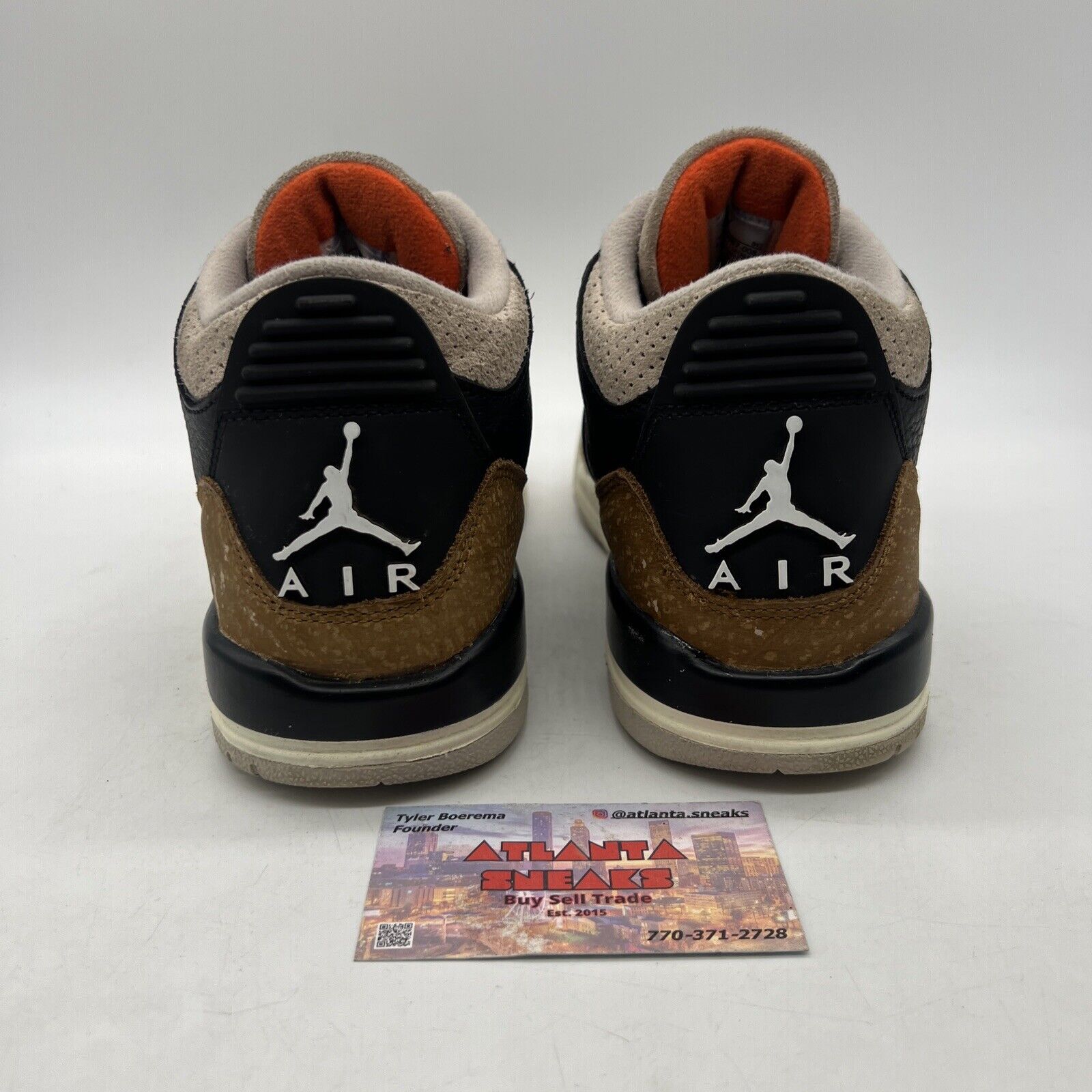 Size 7Y (GS) - Jordan 3 Retro Mid Desert Elephant Black Brown White (DM0967-008)