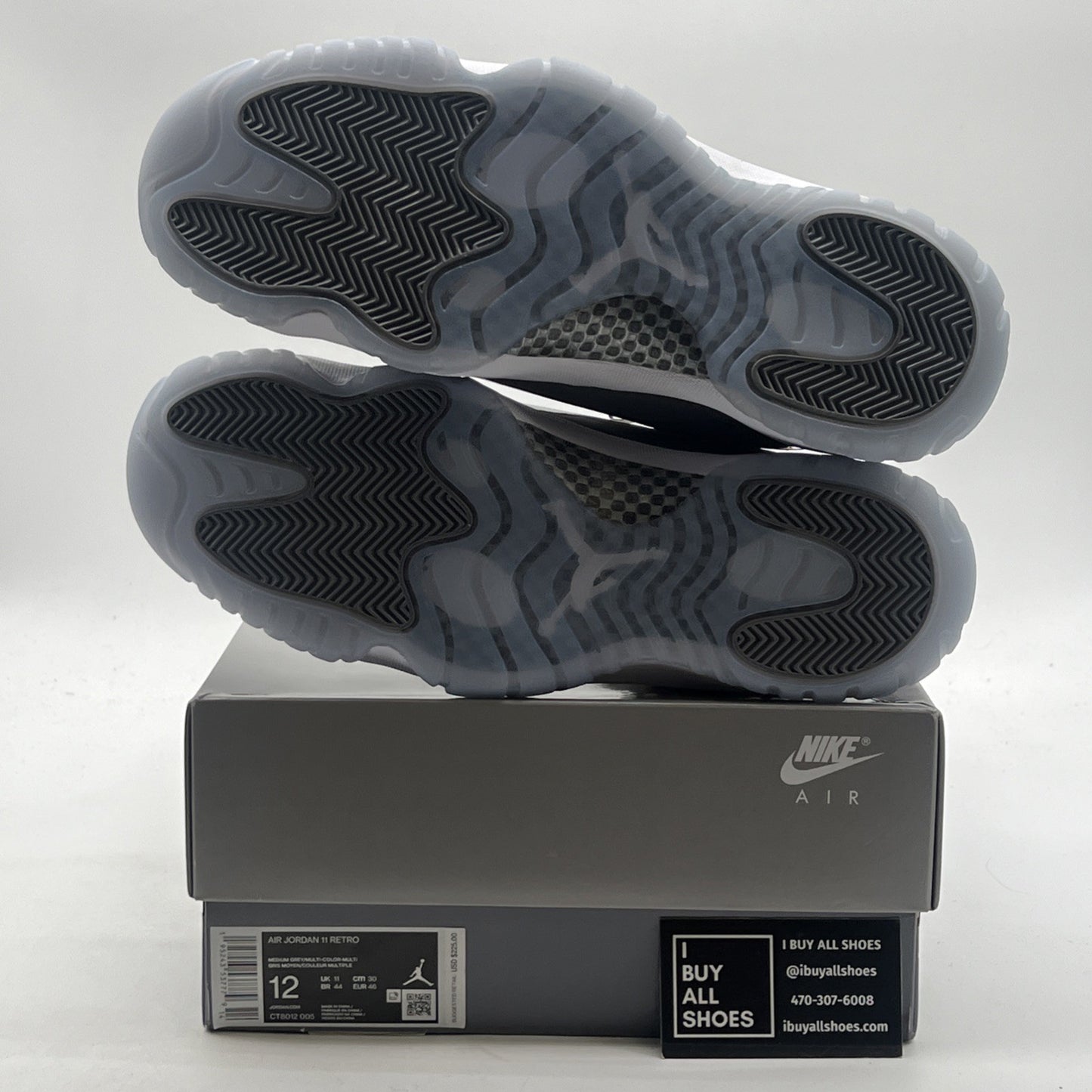 Size 12 - Air Jordan 11 Retro High Cool Grey (CT8012-005)