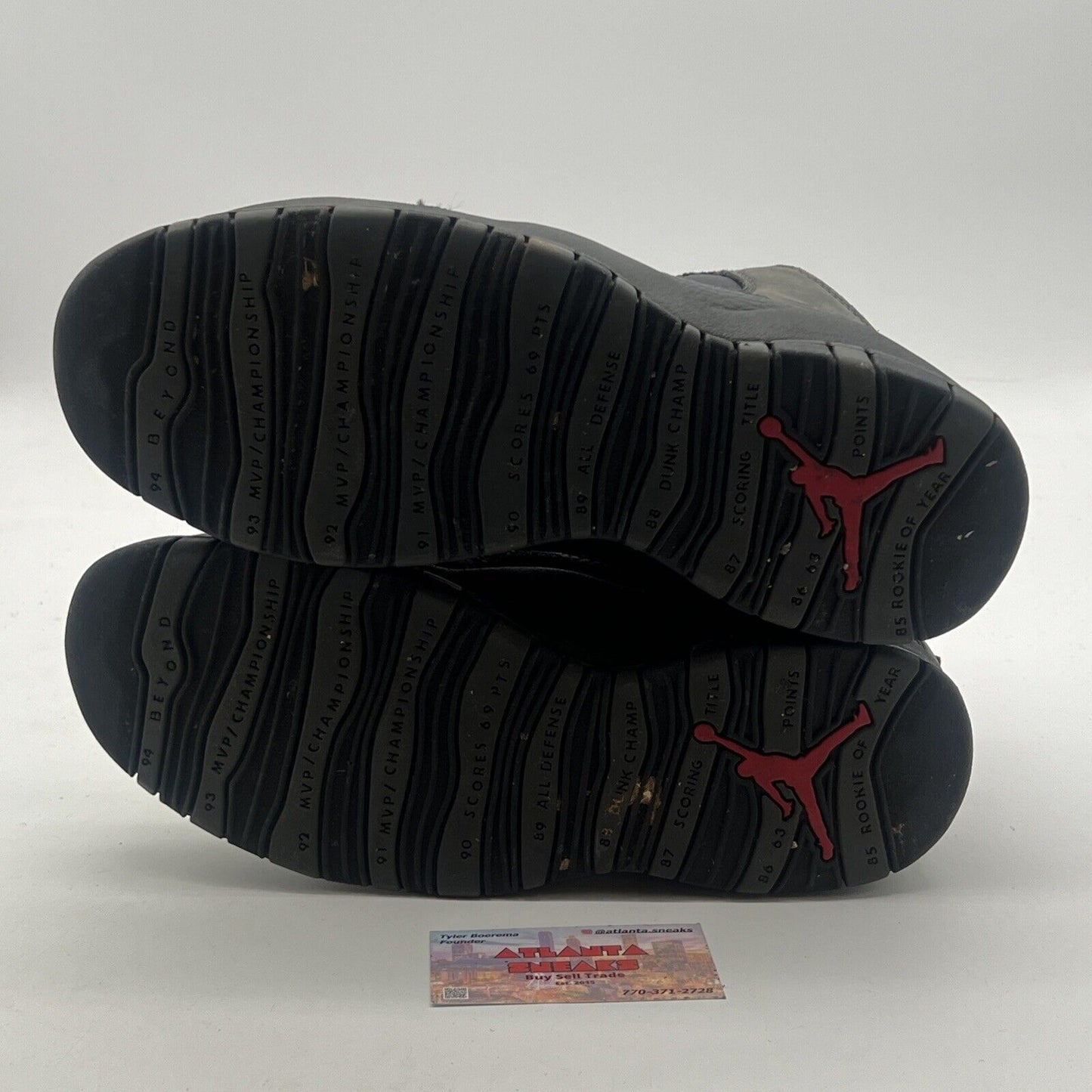 Size 11.5 - Air Jordan 10 Retro 2018 Shadow (310805-002)