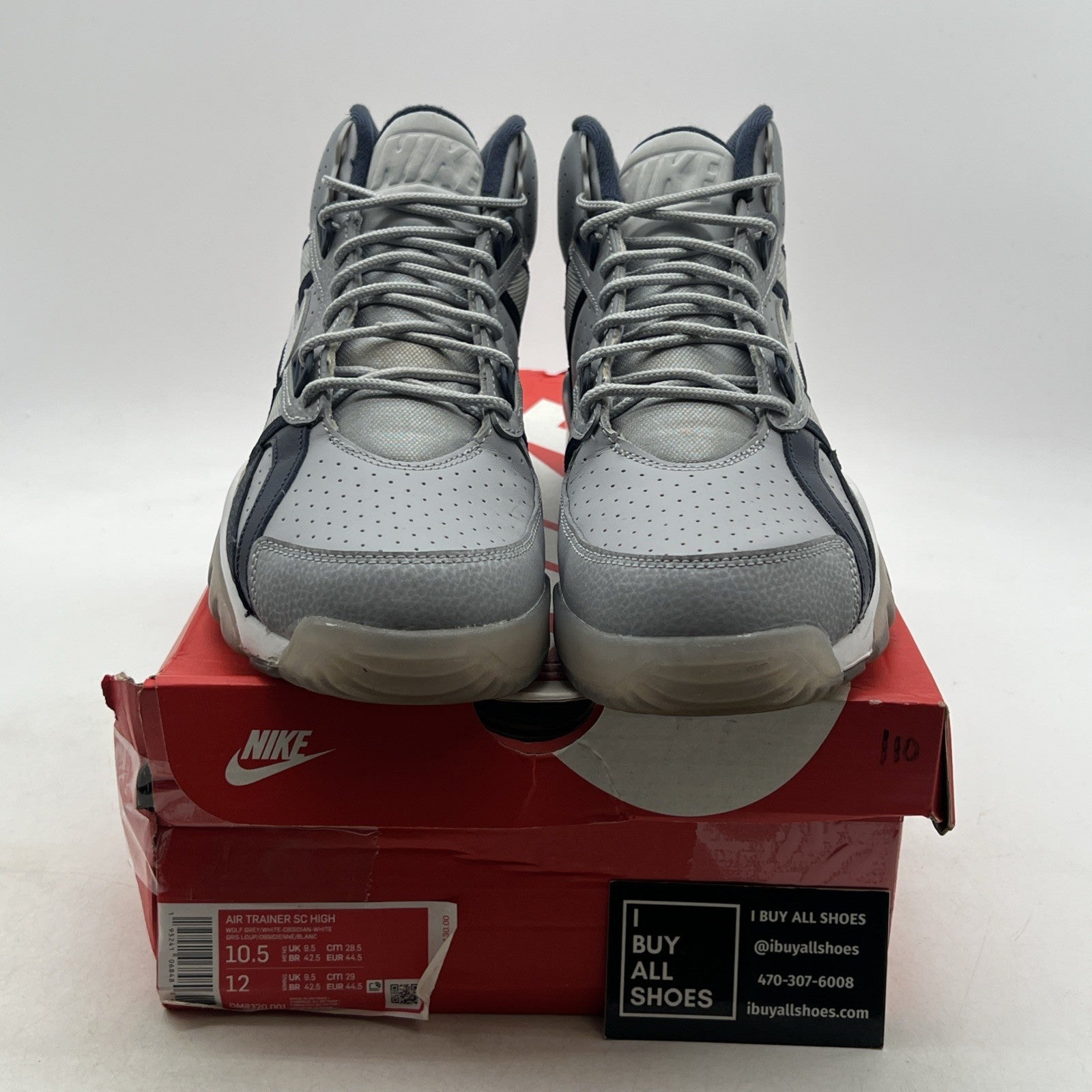 Size 10.5 - Nike Air Trainer SC High Georgetown (DM8320-001)