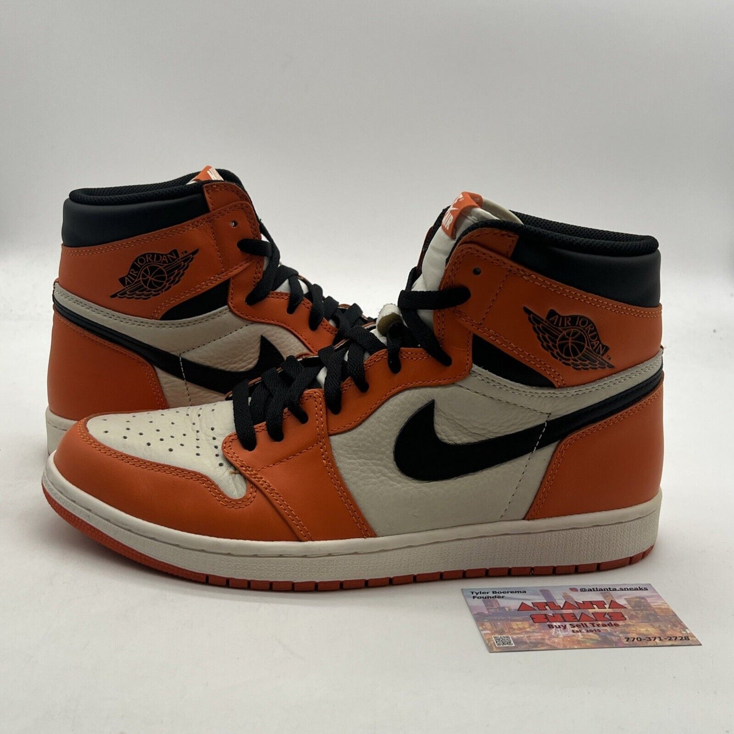 Size 11 - Air Jordan 1 Retro High OG shattered backboard Away (555088-113)