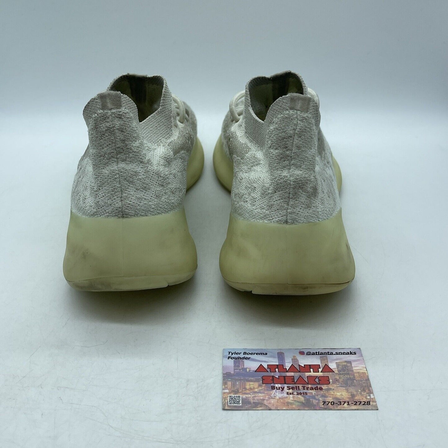 Size 10.5 - adidas Yeezy Boost 380 Calcite Glow White Grey (GZ8668)