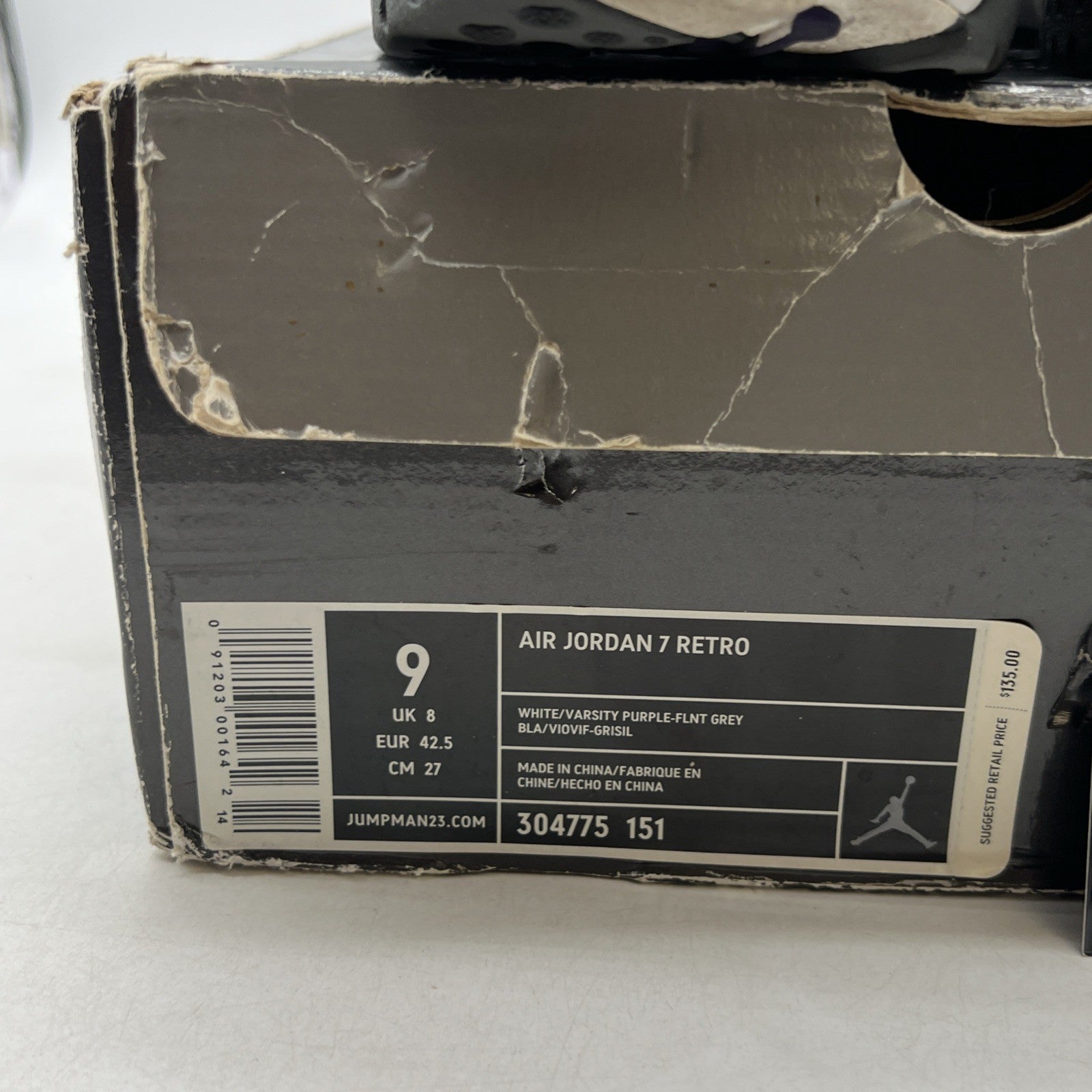 Size 9 - Air Jordan 7 Retro Flint (304775-151)