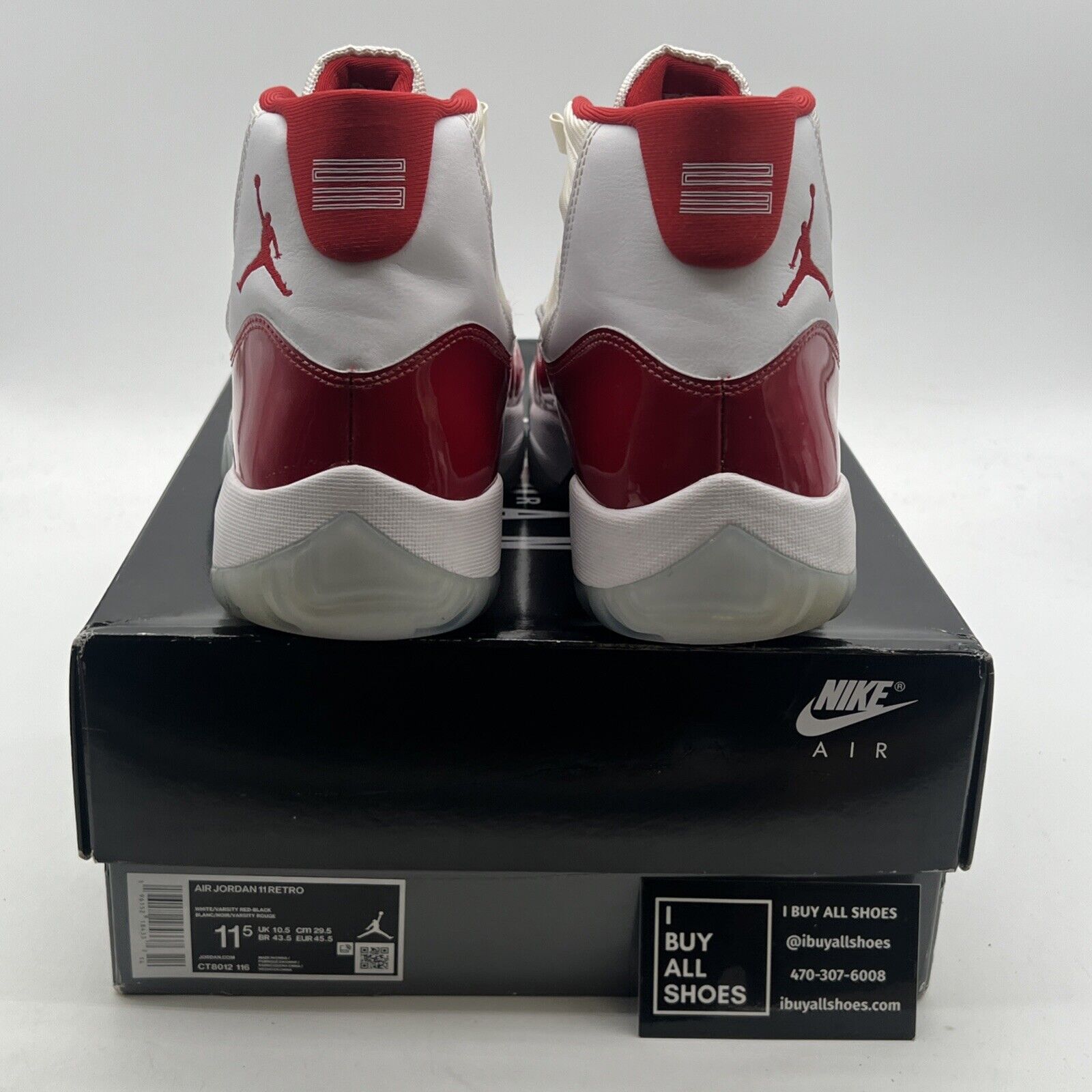 Size 11.5 - Air Jordan 11 Retro High Cherry (CT8012-116)