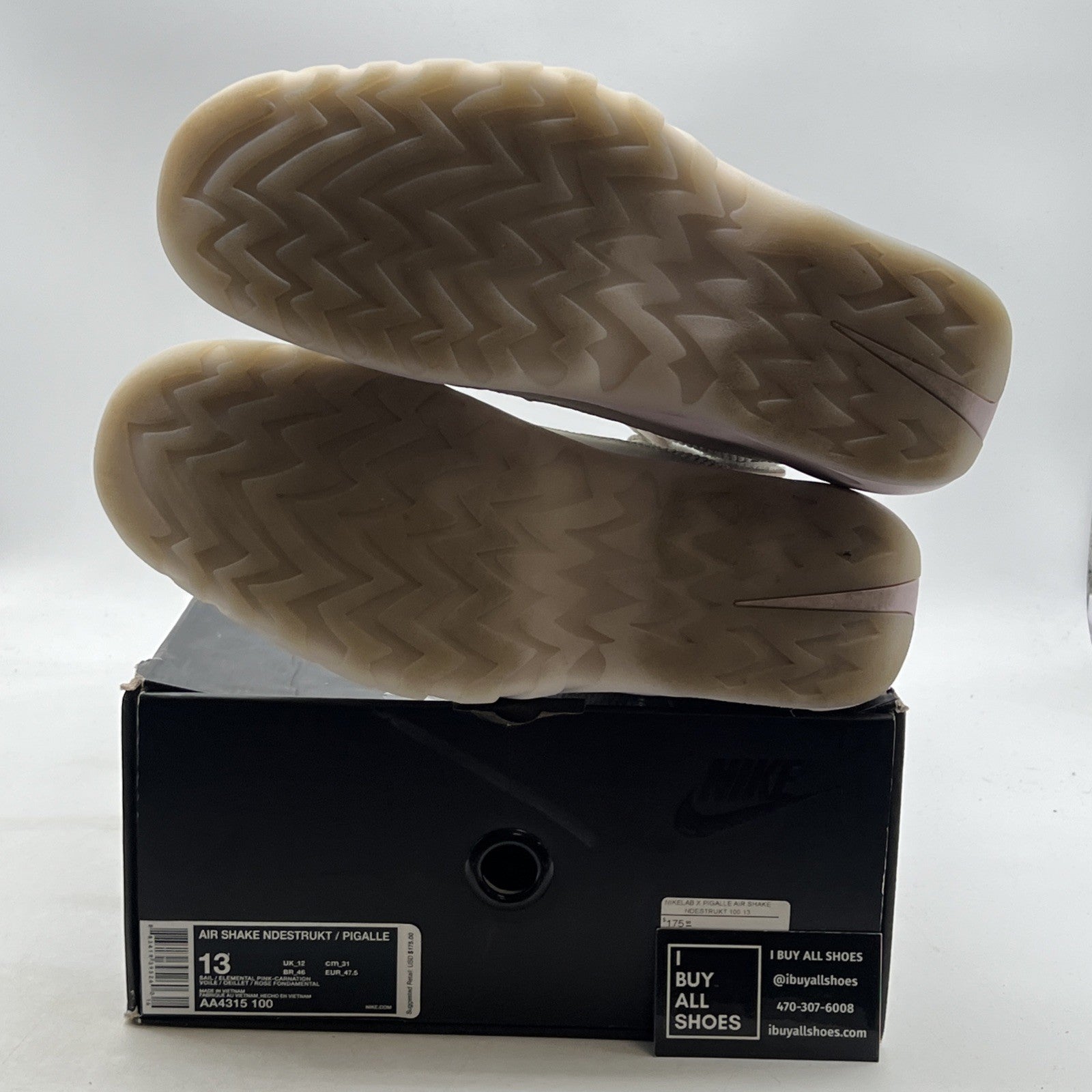 Size 13 - Pigalle x NikeLab Air Shake Ndestrukt Carmen Electra (AA4315-100)