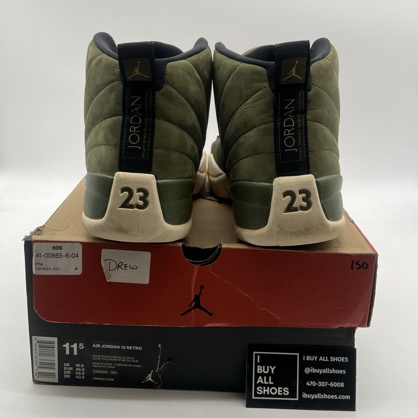 Size 11.5 - Air Jordan 12 Retro CP3 Class of 2003 (130690-301)