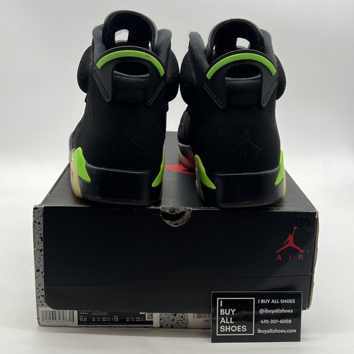 Size 11.5 - Air Jordan 6 Retro Electric Green 2021 (CT8529-003)