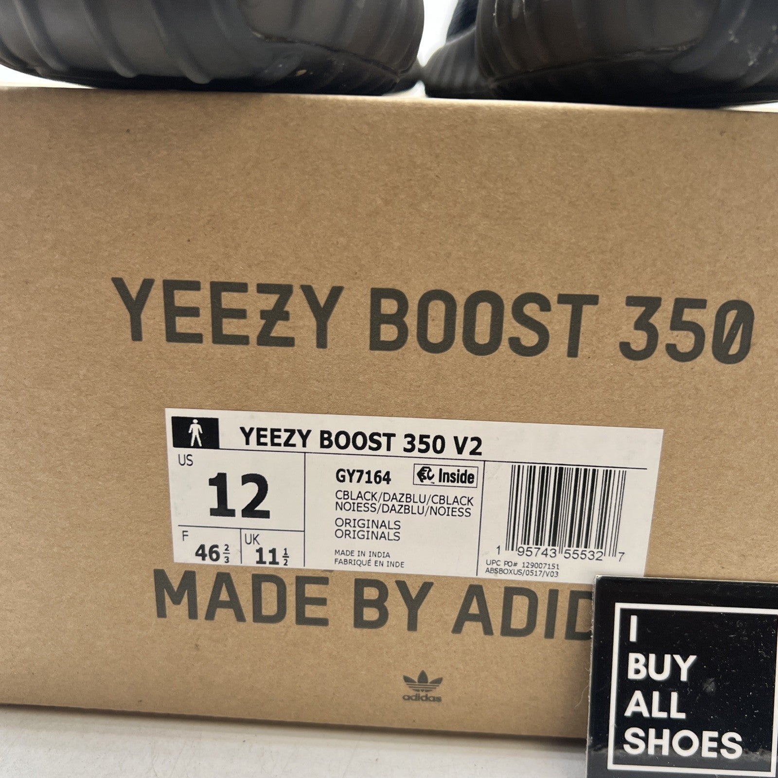 Size 12 - adidas Yeezy Boost 350 V2 Low Dazzling Blue (GY7164)