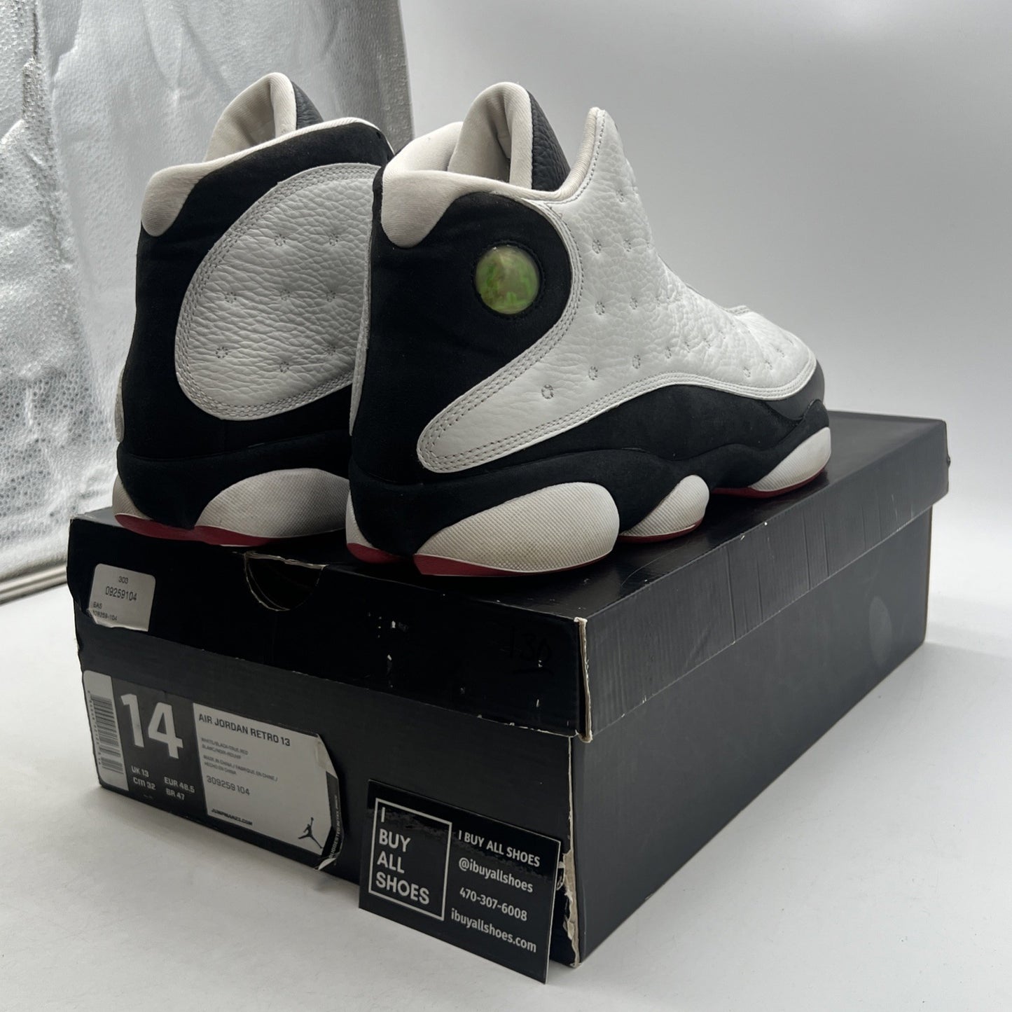 Size 14 - Air Jordan 13 Retro 2013 He Got Game (309259-104)
