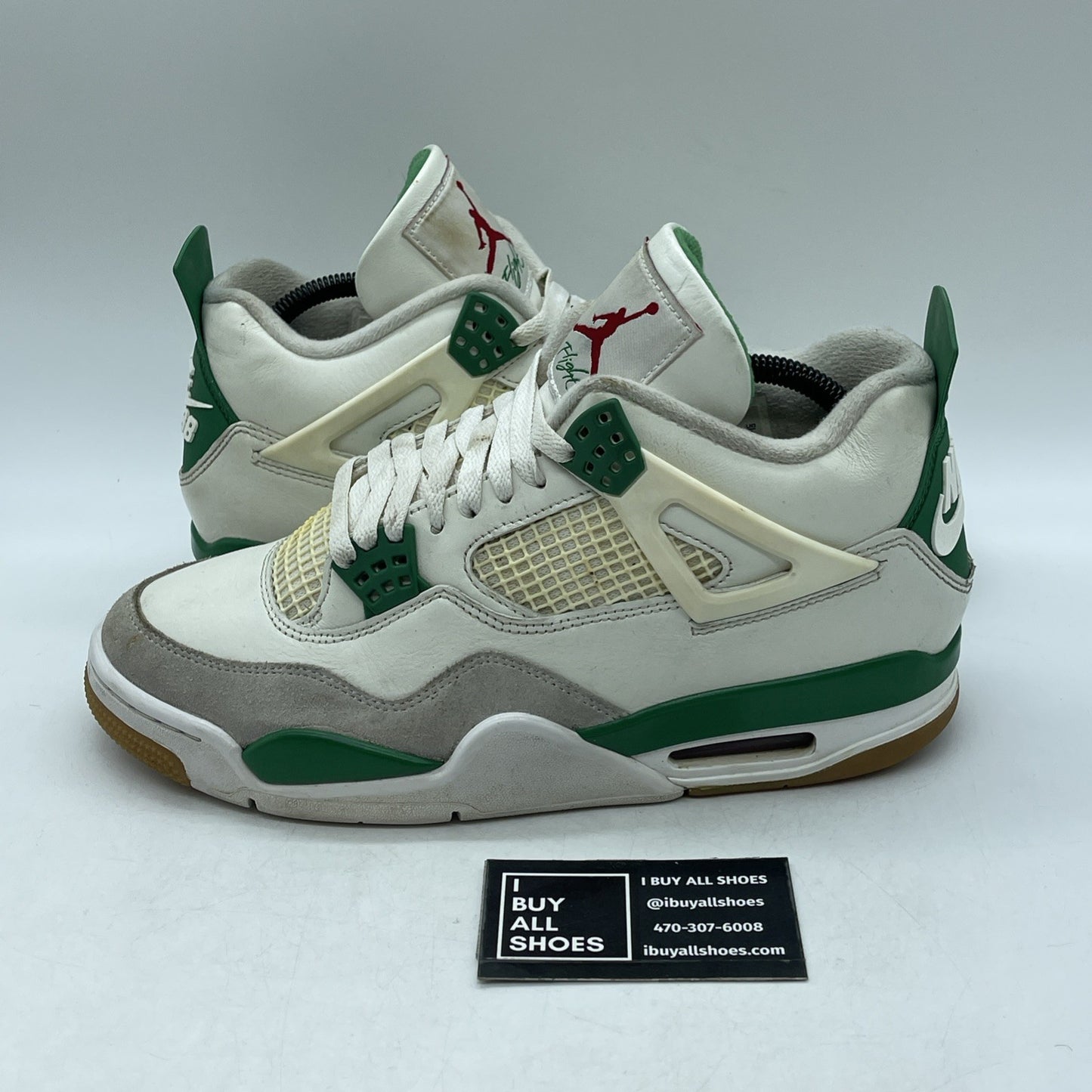 Size 9 - Air Jordan 4 Retro SP x Nike SB Mid Pine Green (DR5415-103)