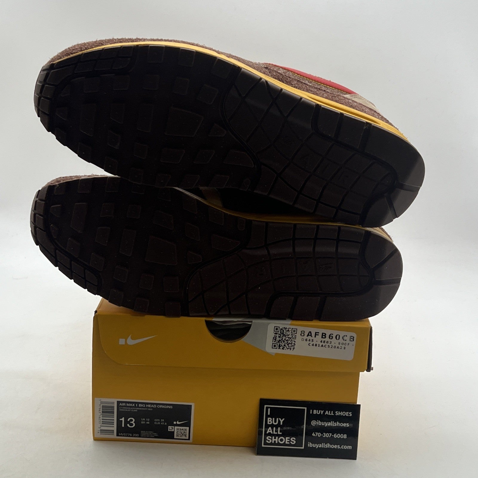 Size 13 - Nike Air Max 1 Low Poly - Big Head Origins (HV5776-200)