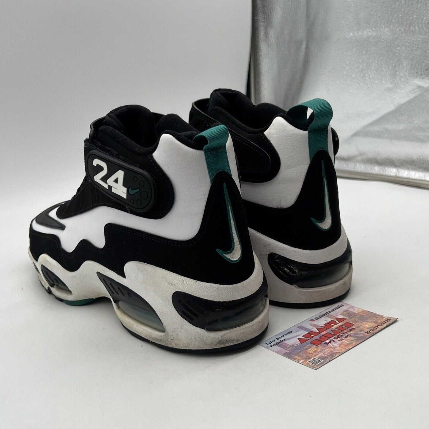 Size 10 - Nike Air Griffey Max 1 2021 Freshwater Black White Suede (DD8558-100)
