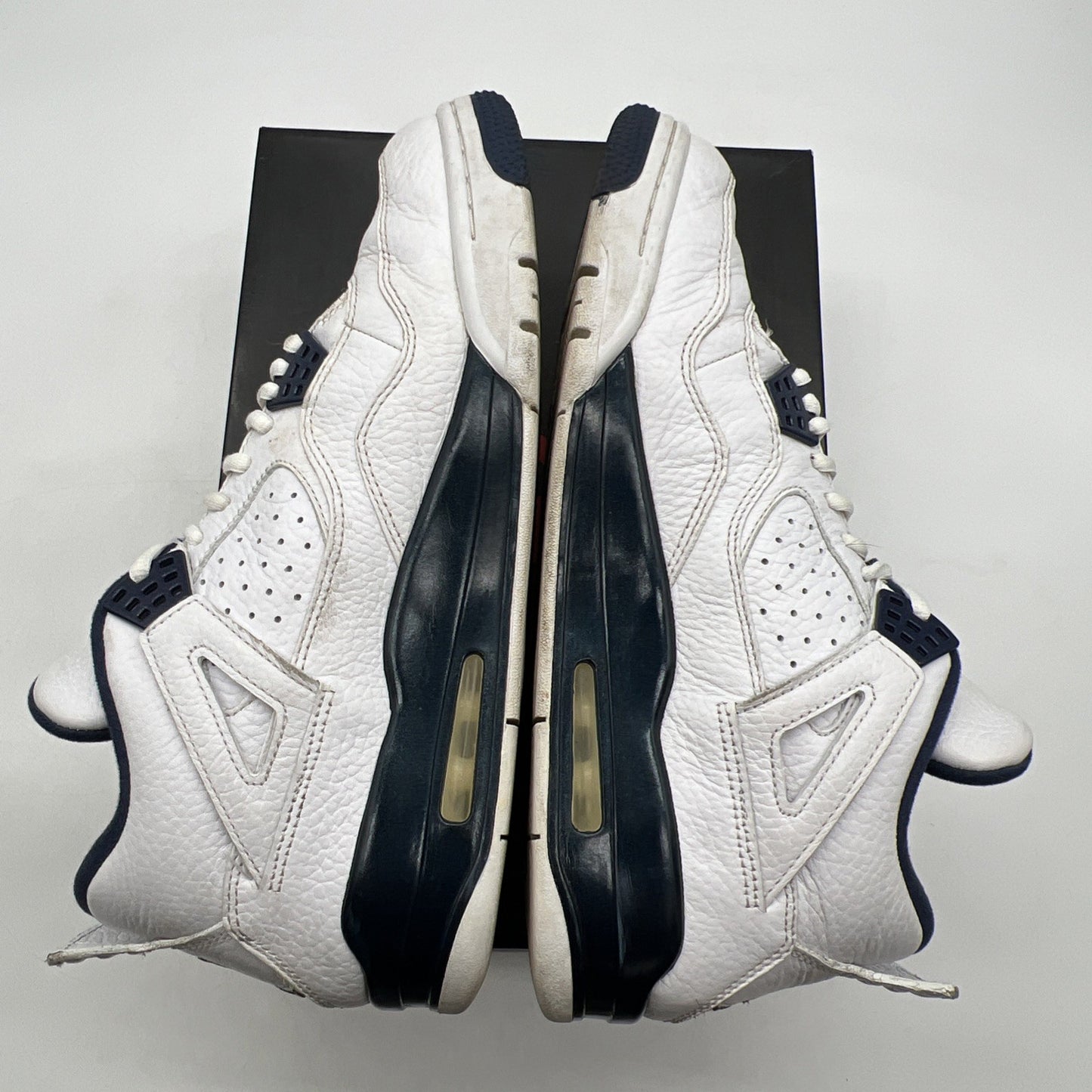 Size 10.5 - Air Jordan 4 Retro LS Columbia (314254-107)
