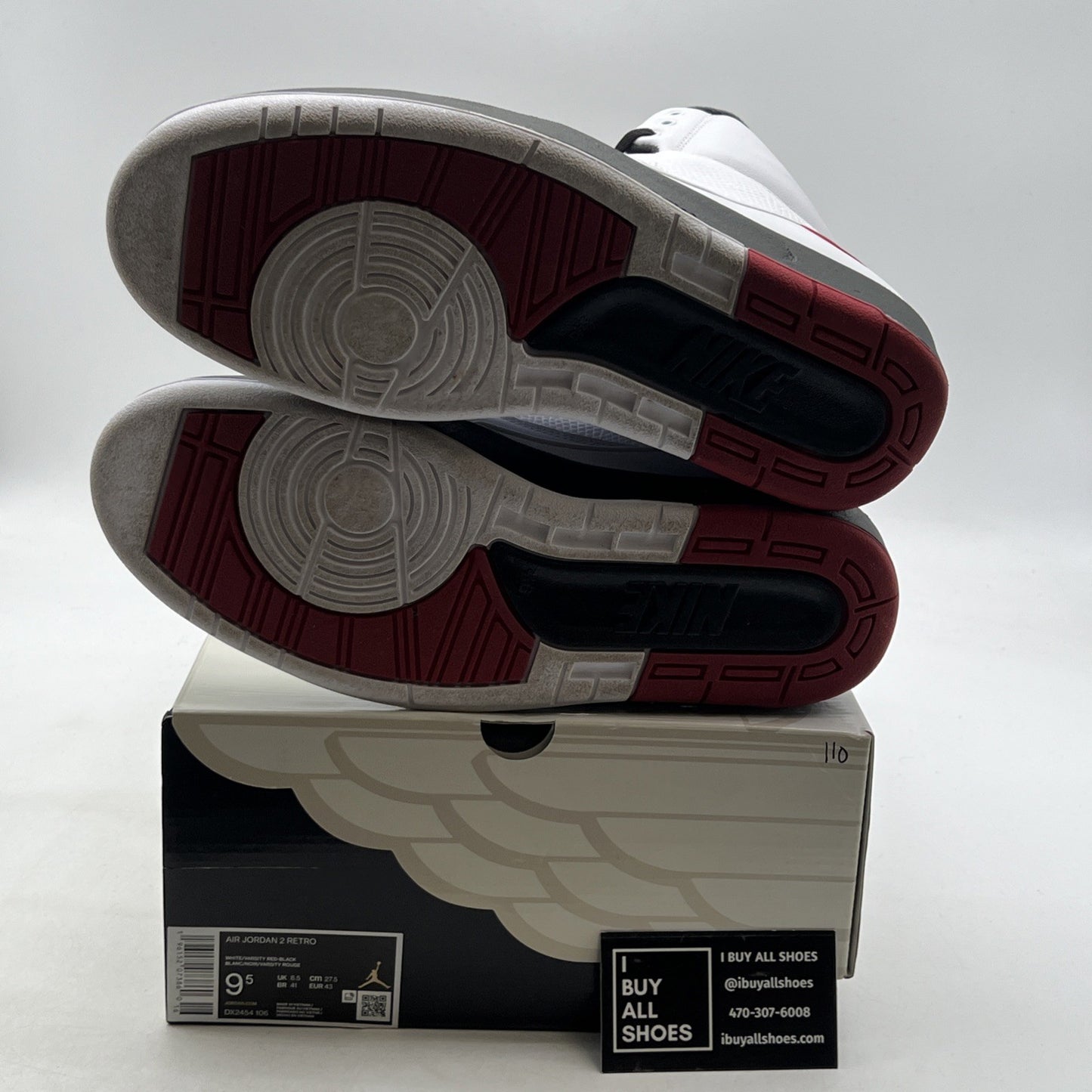 Size 9.5 - Air Jordan 2 Retro Mid Chicago (DX2454-106)