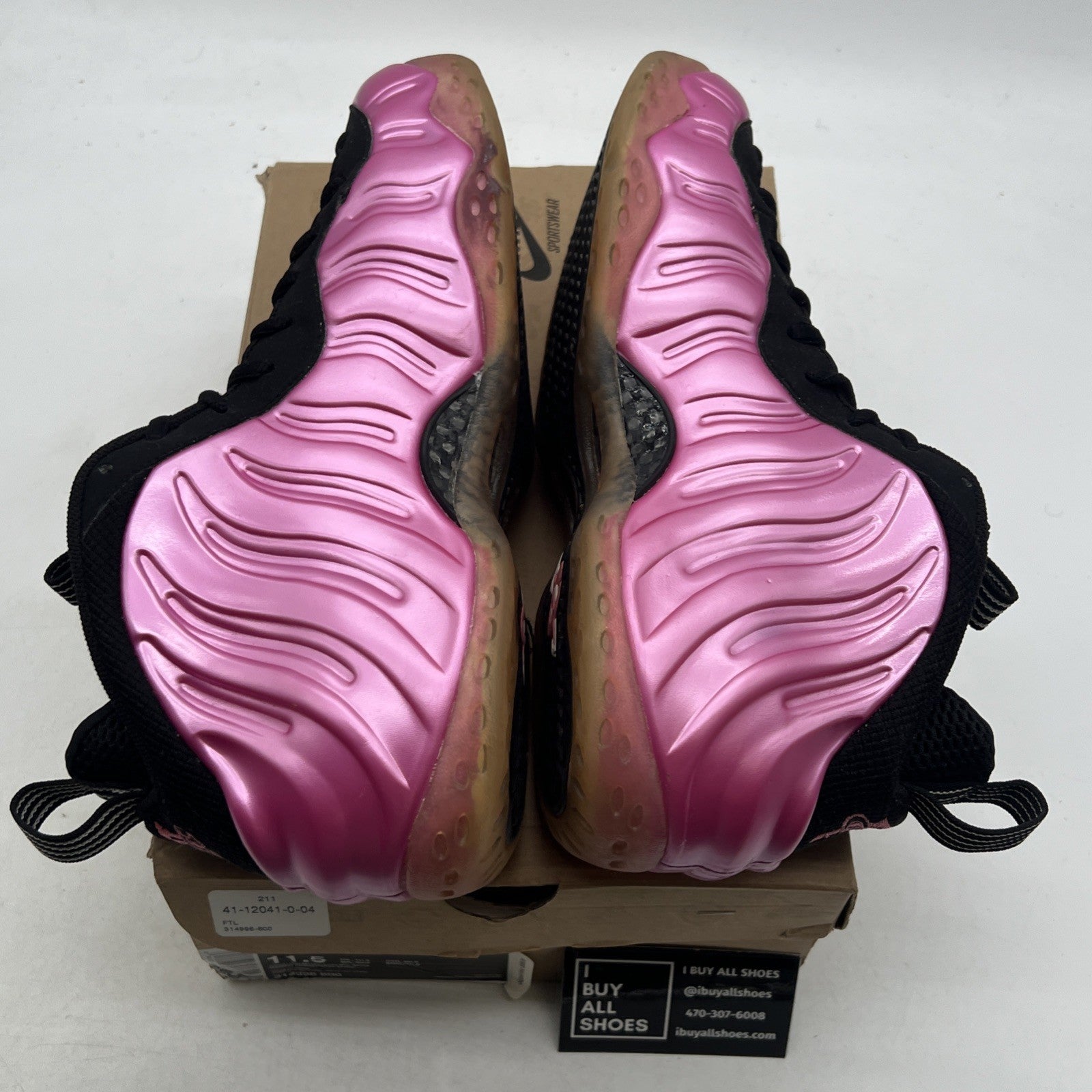 Size 11.5 - Nike Air Foamposite One Pearlized Pink (314996-600)