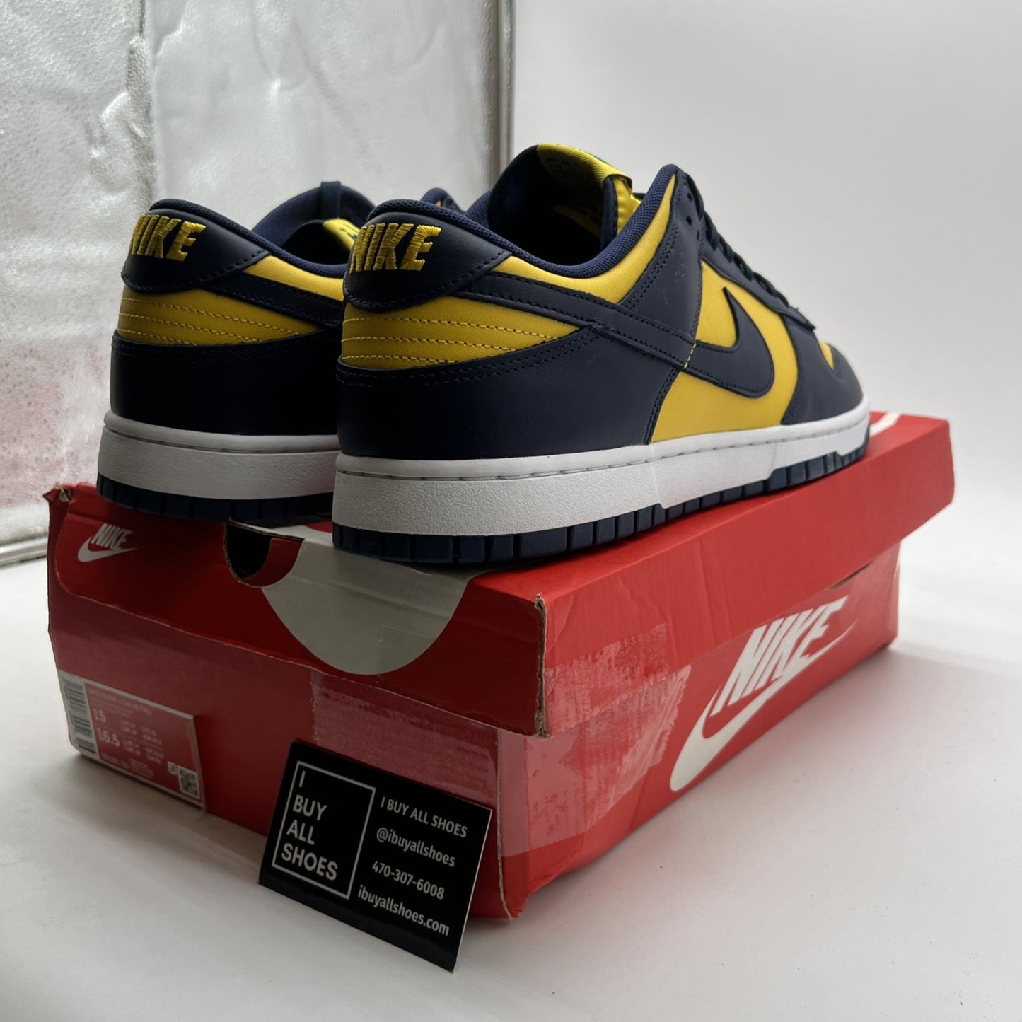Size 15 - Nike Dunk Low Michigan 2021 (DD1391-700)