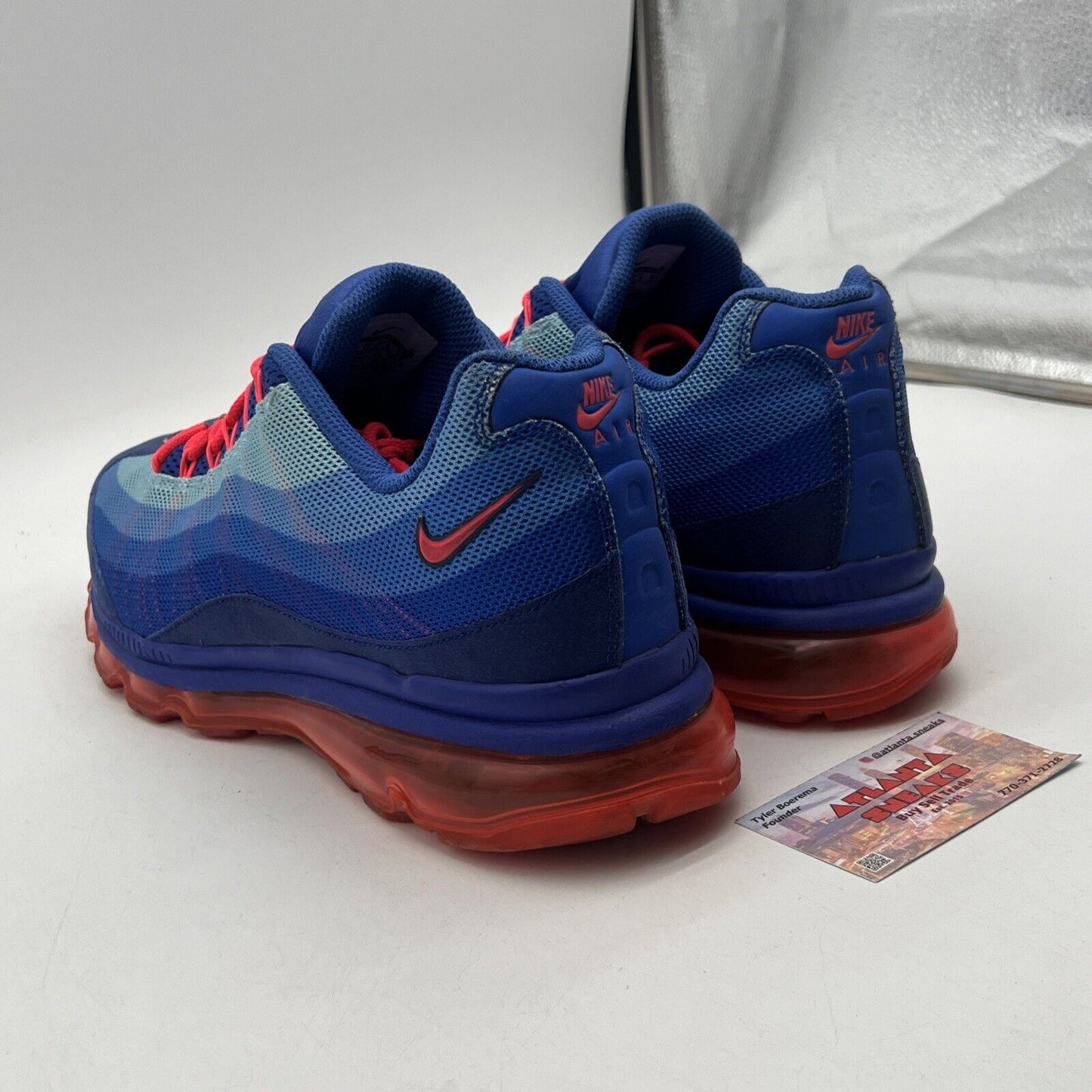 Size 13 - Nike Air Max 95 Dynamic Flywire Ultramarine Royal Blue (554715-464)