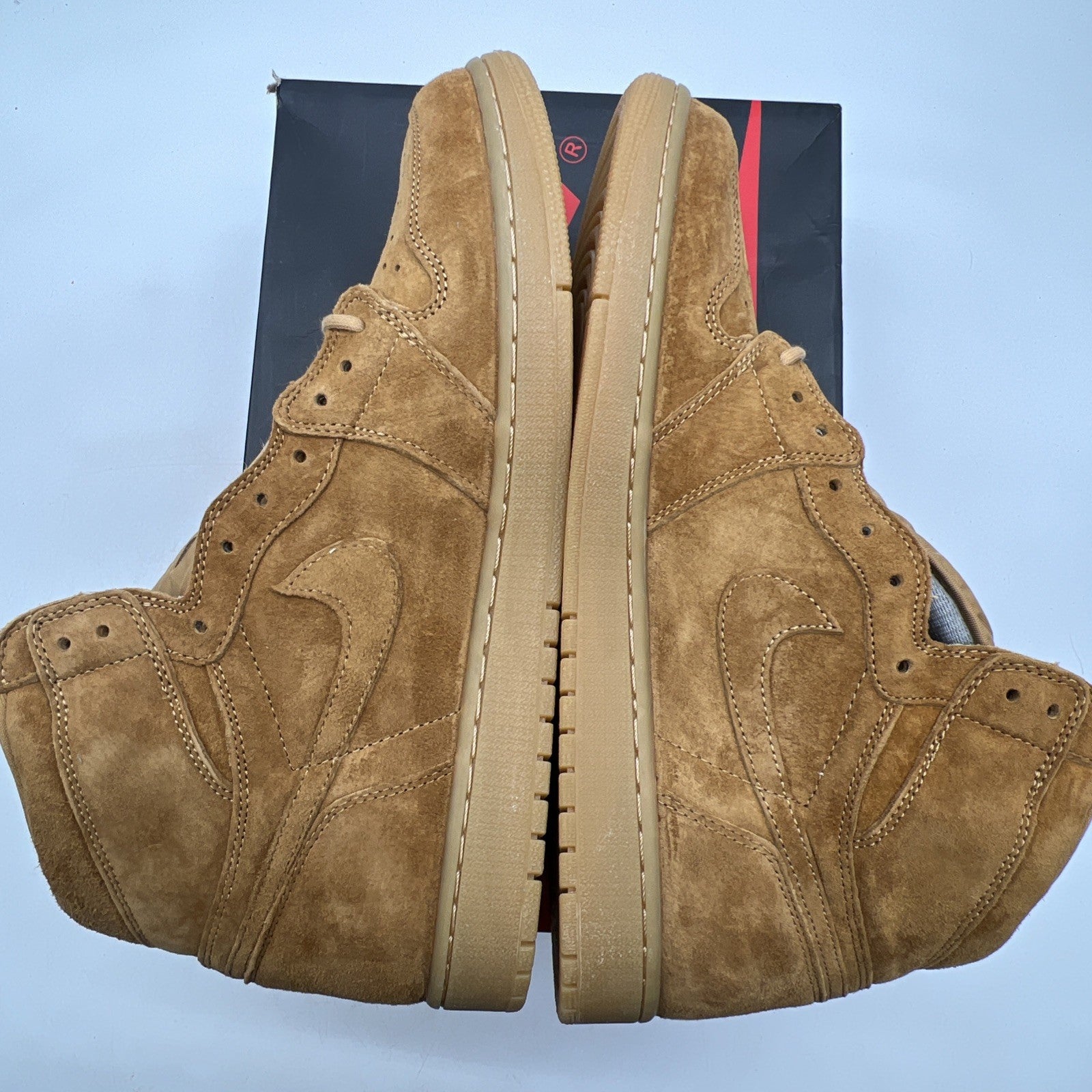 Size 14 - Air Jordan 1 Retro OG High Wheat (555088-710)