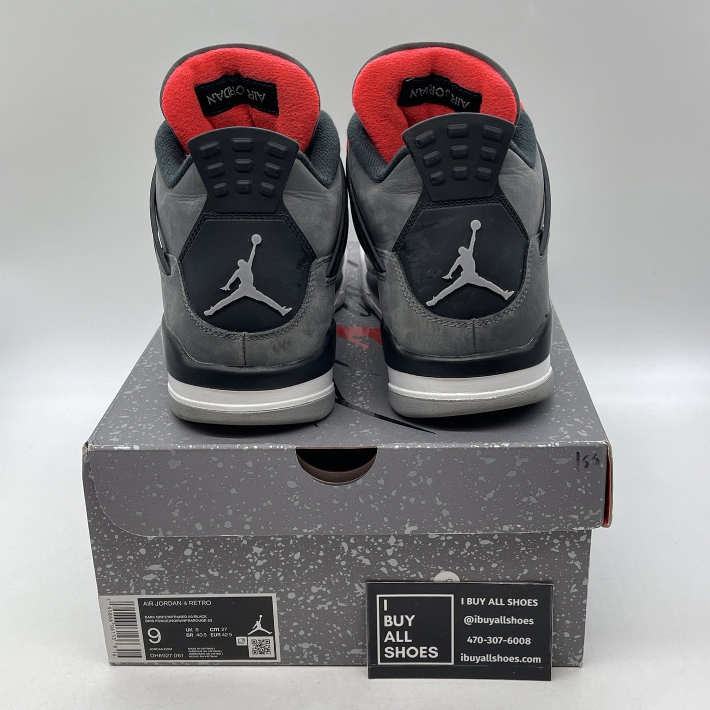 Size 9 - Air Jordan 4 Retro Mid Infrared (DH6927-061)