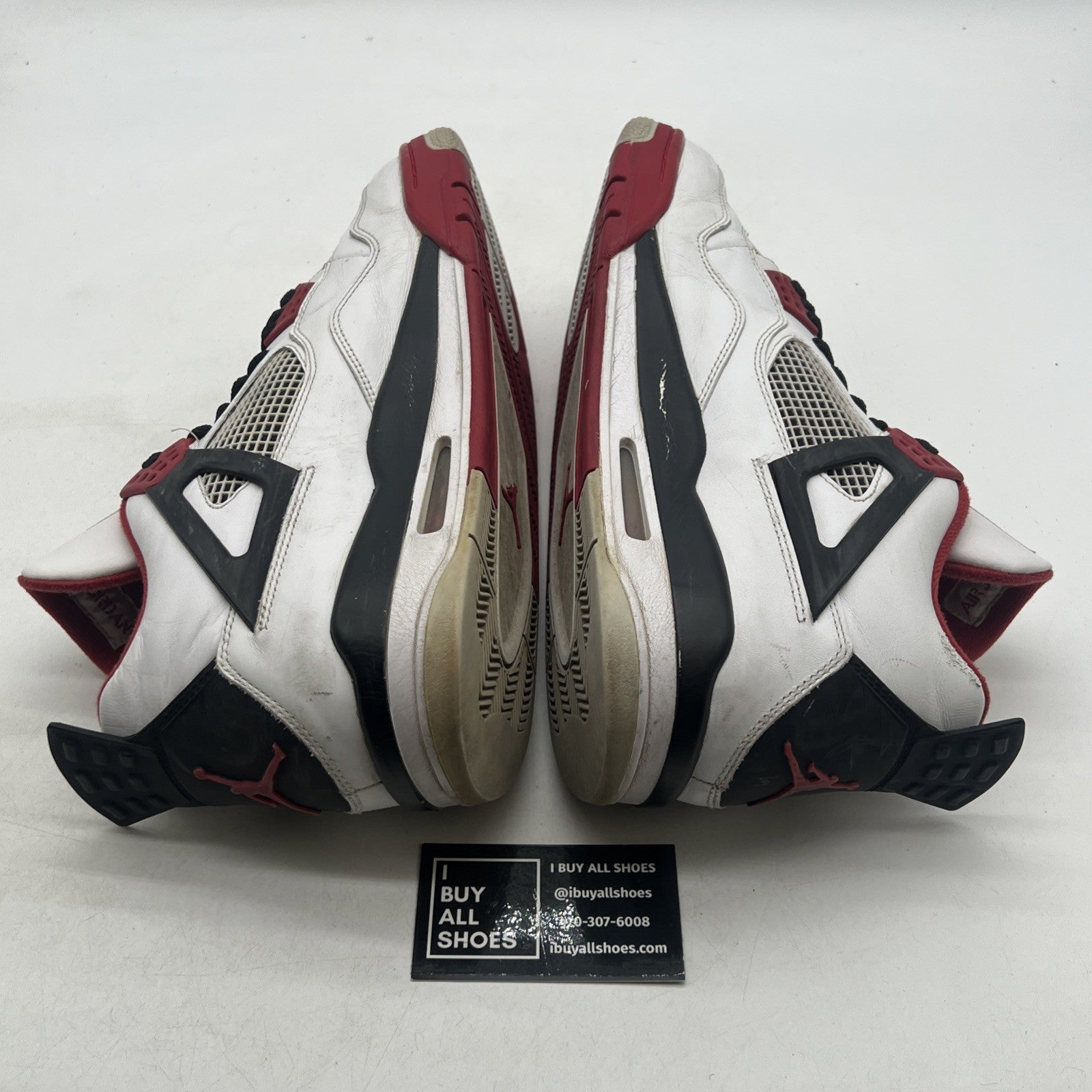 Size 14 - Air Jordan 4 Retro Fire Red 2012 (308497-110)