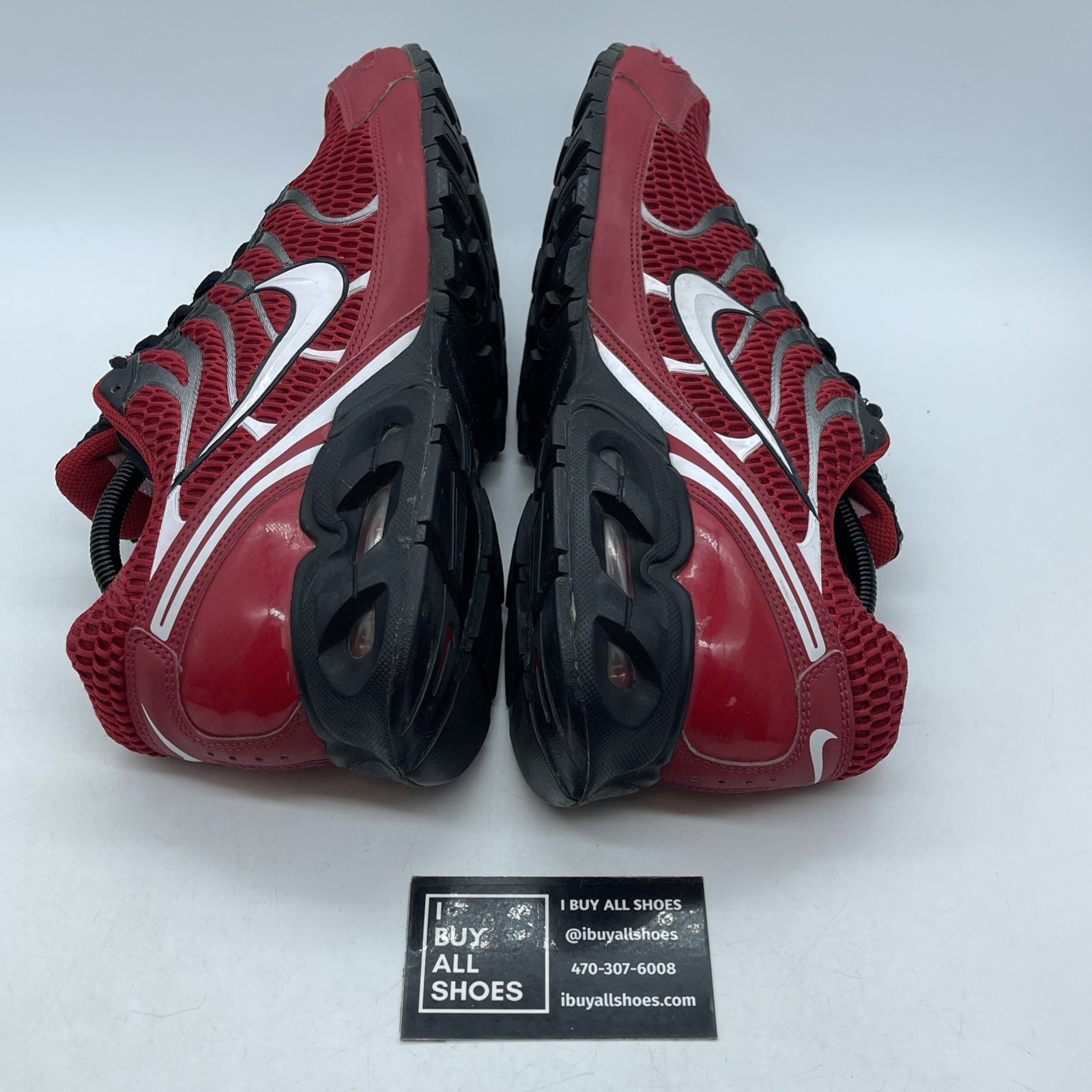 Size 12 - Nike Air Max Torch 4 Gym Red White Black Suede Leather (343846-600)