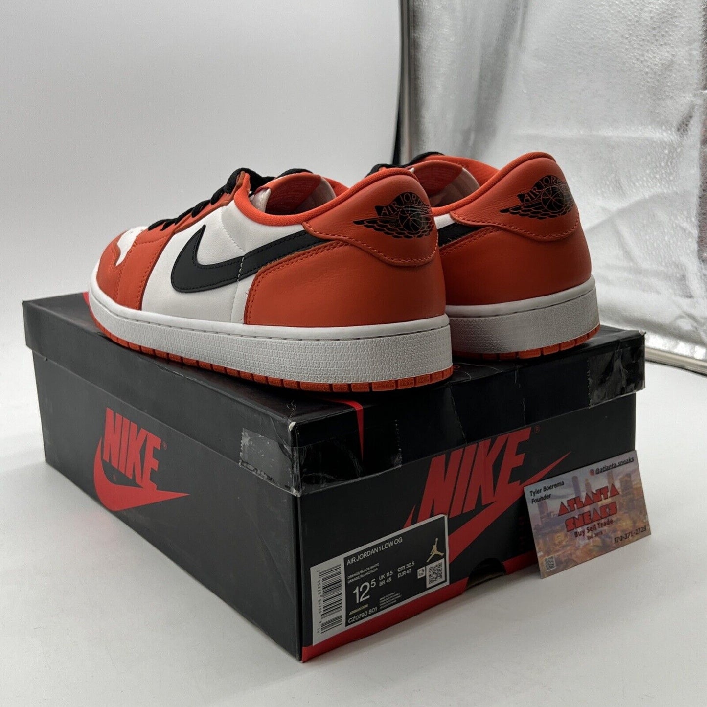 Size 12.5 - Air Jordan 1 Low OG Shattered Backboard Starfish (CZ0790-801)