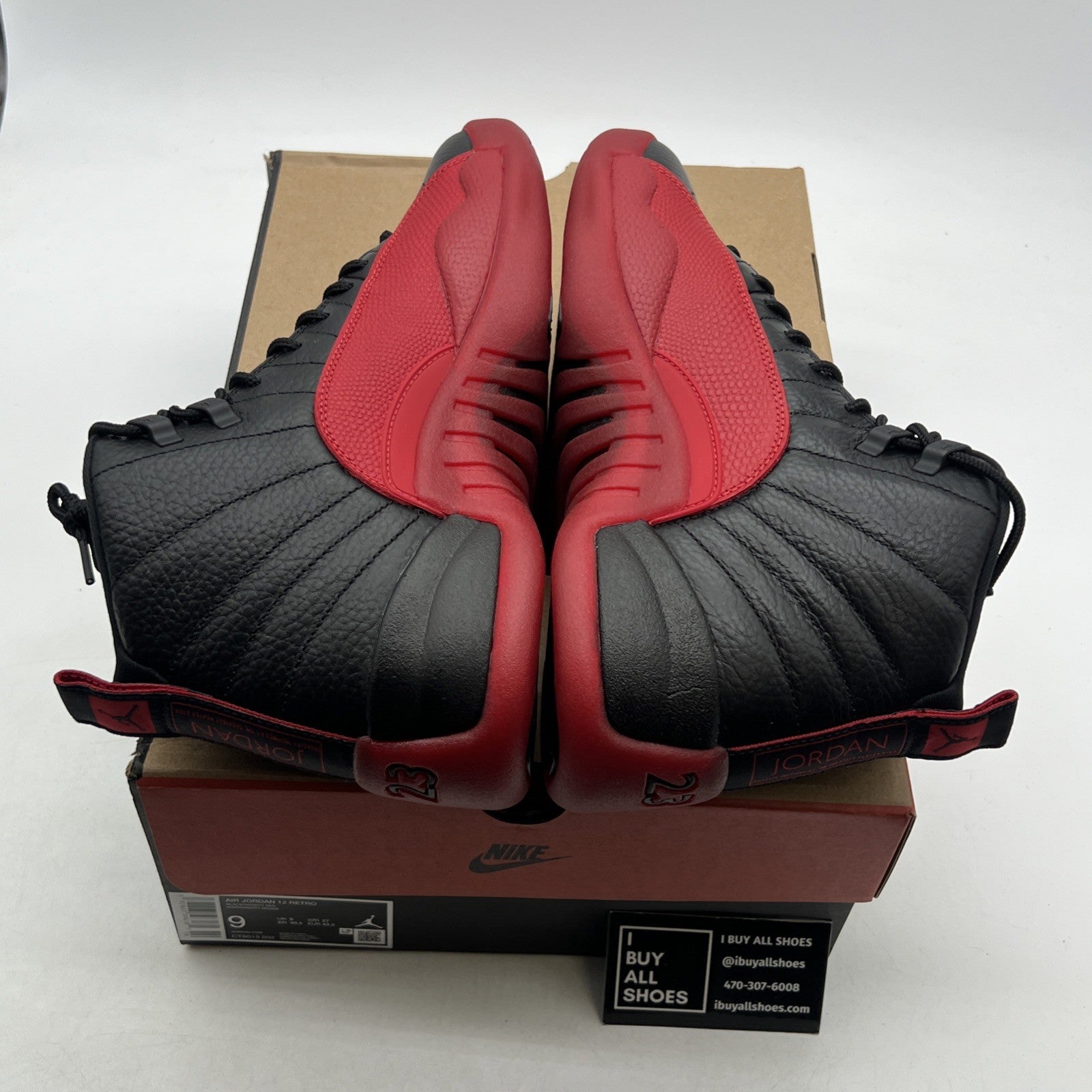 Size 9 - Air Jordan 12 Retro 2025 Flu Game (CT8013-002)