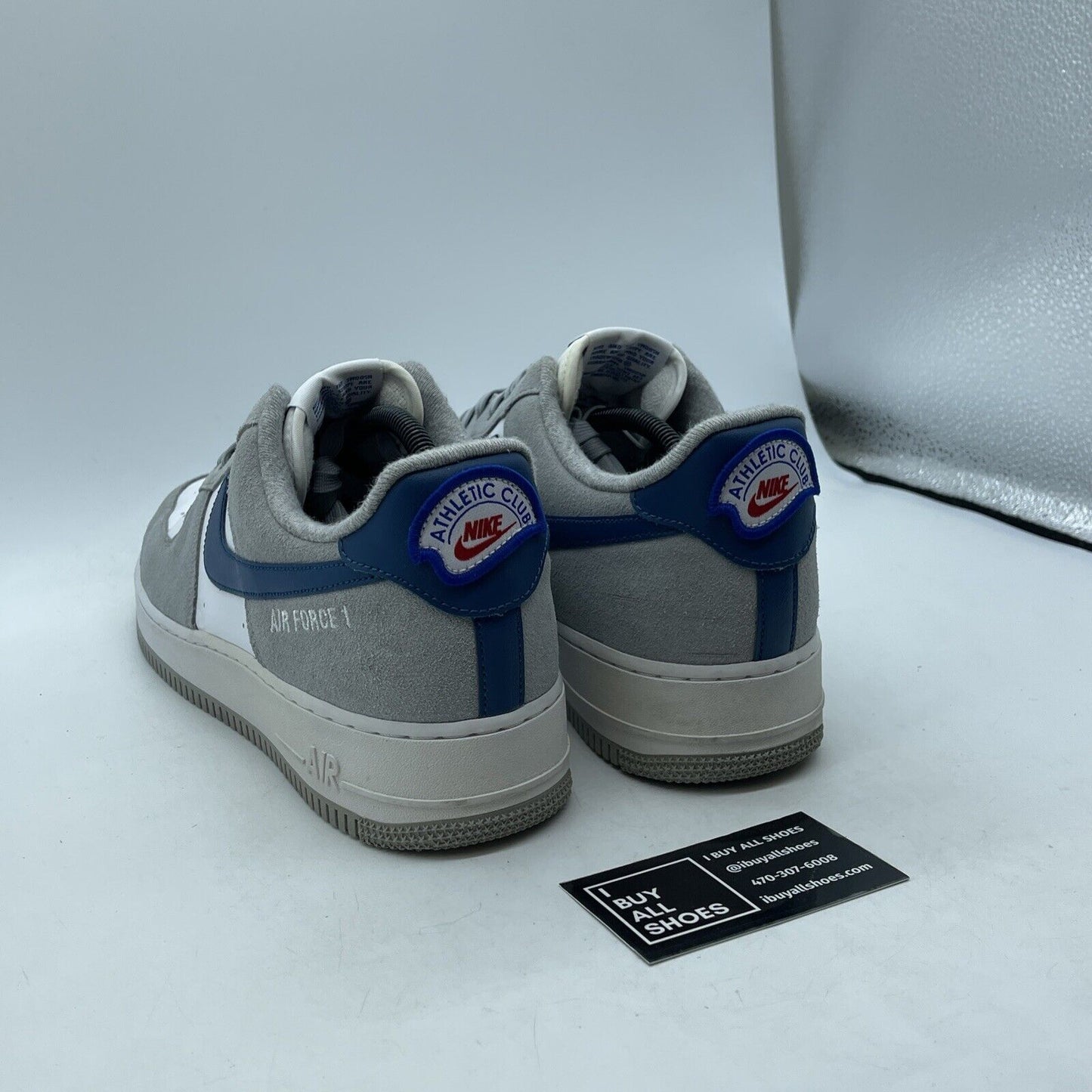 Size 11 - Nike Air Force 1 '07 LV8 Athletic Club White Blue (DH7568-001)