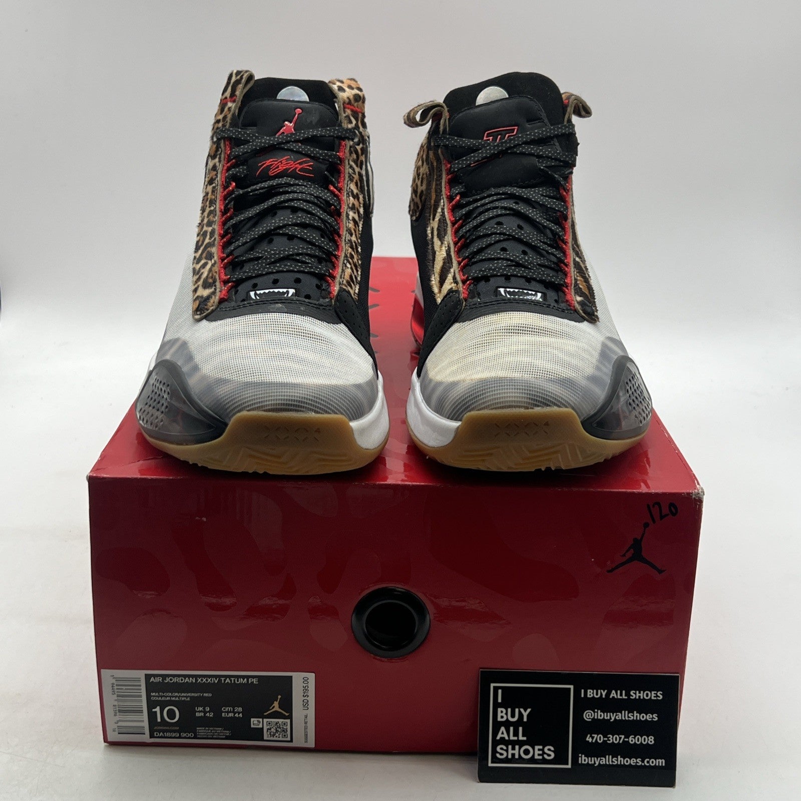 Size 10 - Jayson Tatum x Air Jordan 34 Welcome To The Zoo (DA1899-900)