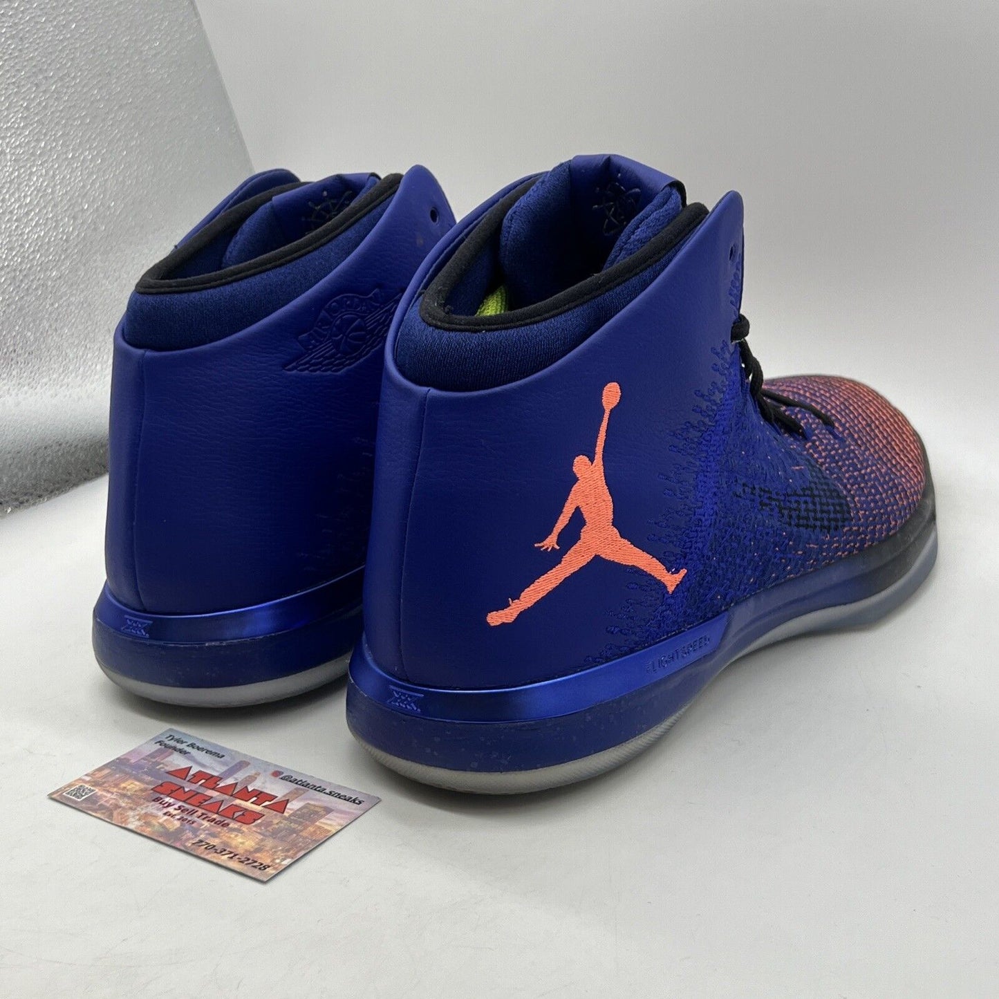 Size 14 - Air Jordan 31 Supernova Blue Icey Black (845037-400)