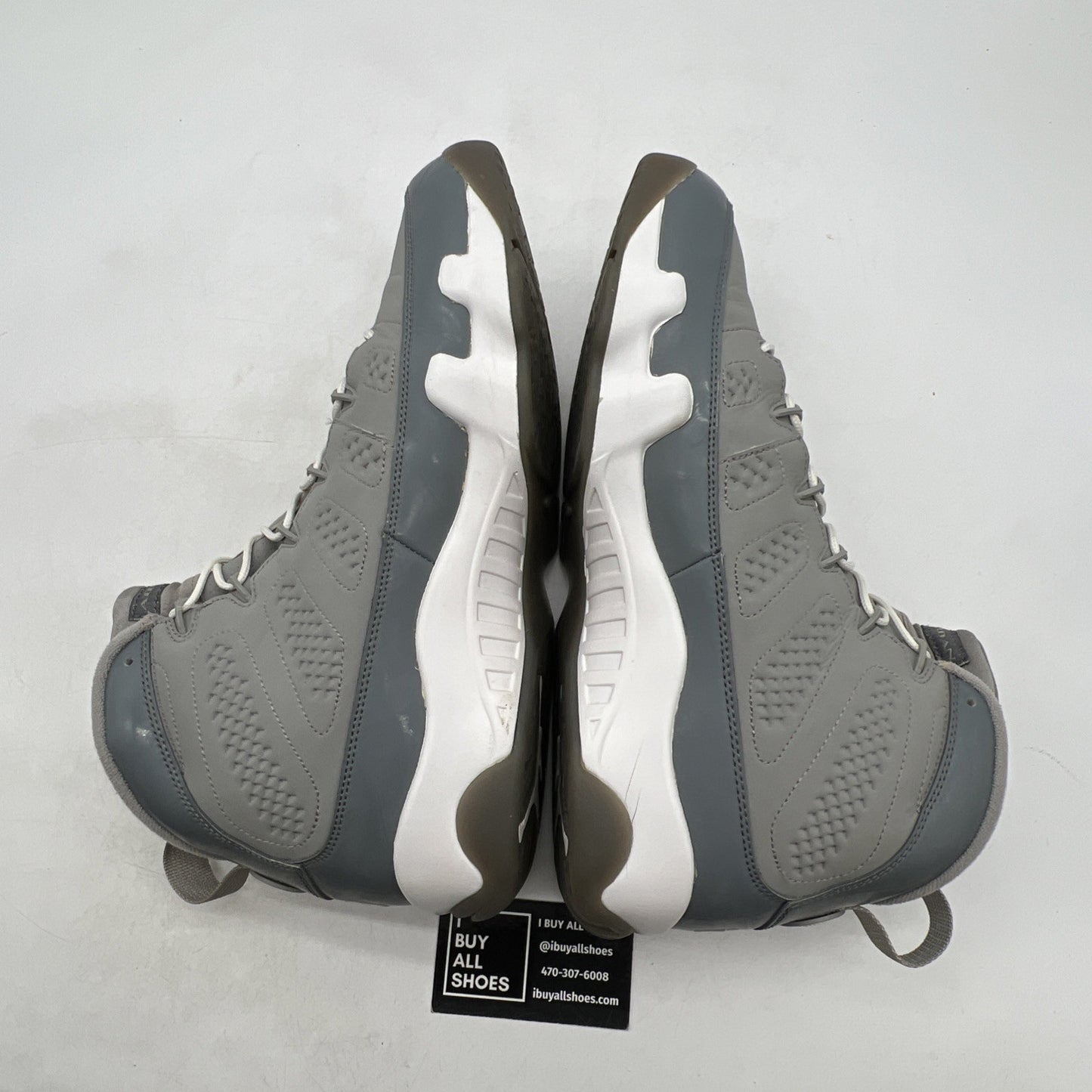 Size 13 - Air Jordan 9 Retro 2012 Cool Grey (302370-015)