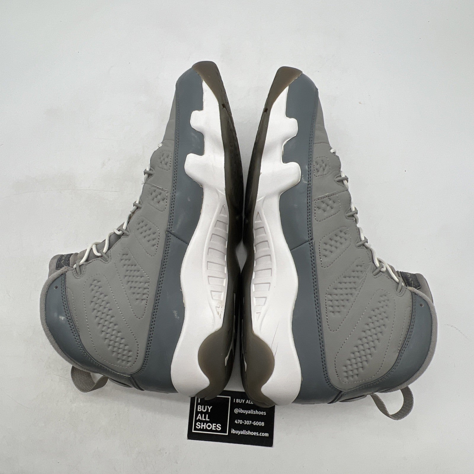 Size 13 - Air Jordan 9 Retro 2012 Cool Grey (302370-015)