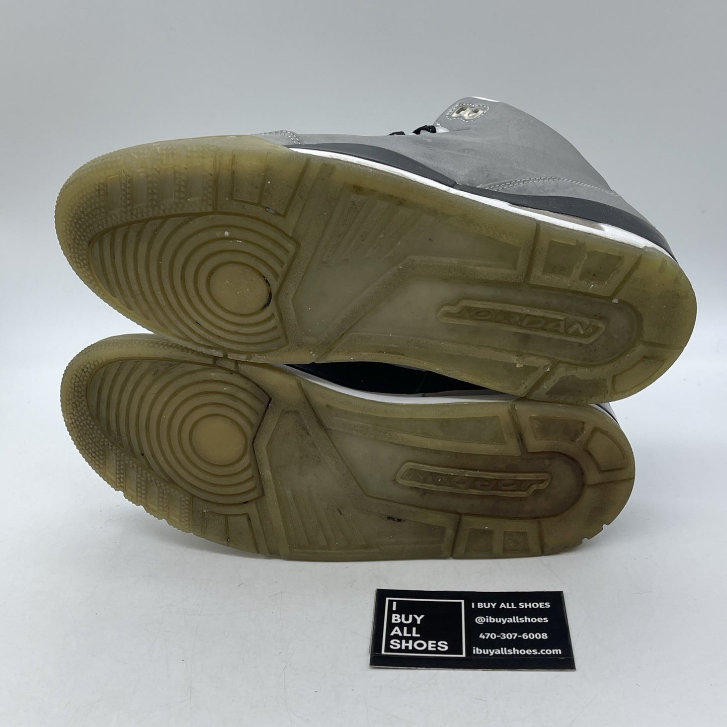 Size 8.5 - Air Jordan 3 5Lab3 Reflective Silver (631603-003)