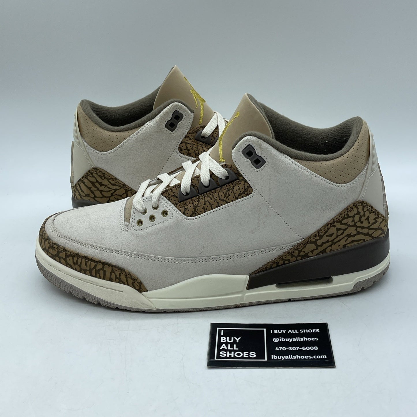 Size 10.5 - Jordan 3 Retro Low Palomino Brown Suede (CT8532-102)