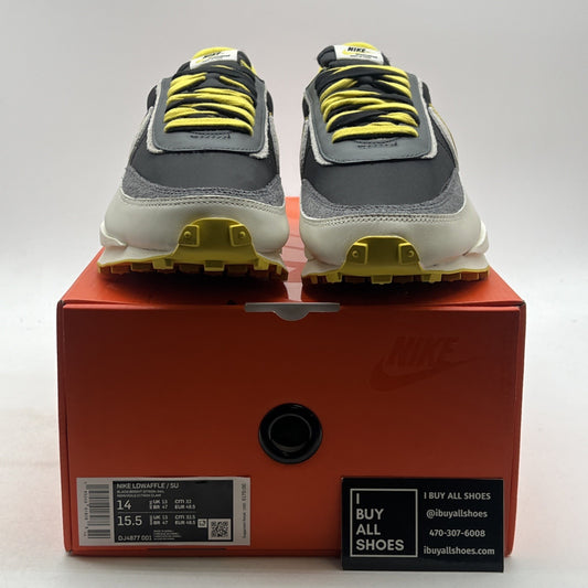 Size 14 - Nike sacai x Undercover x LDWaffle Bright Citron (DJ4877-001)