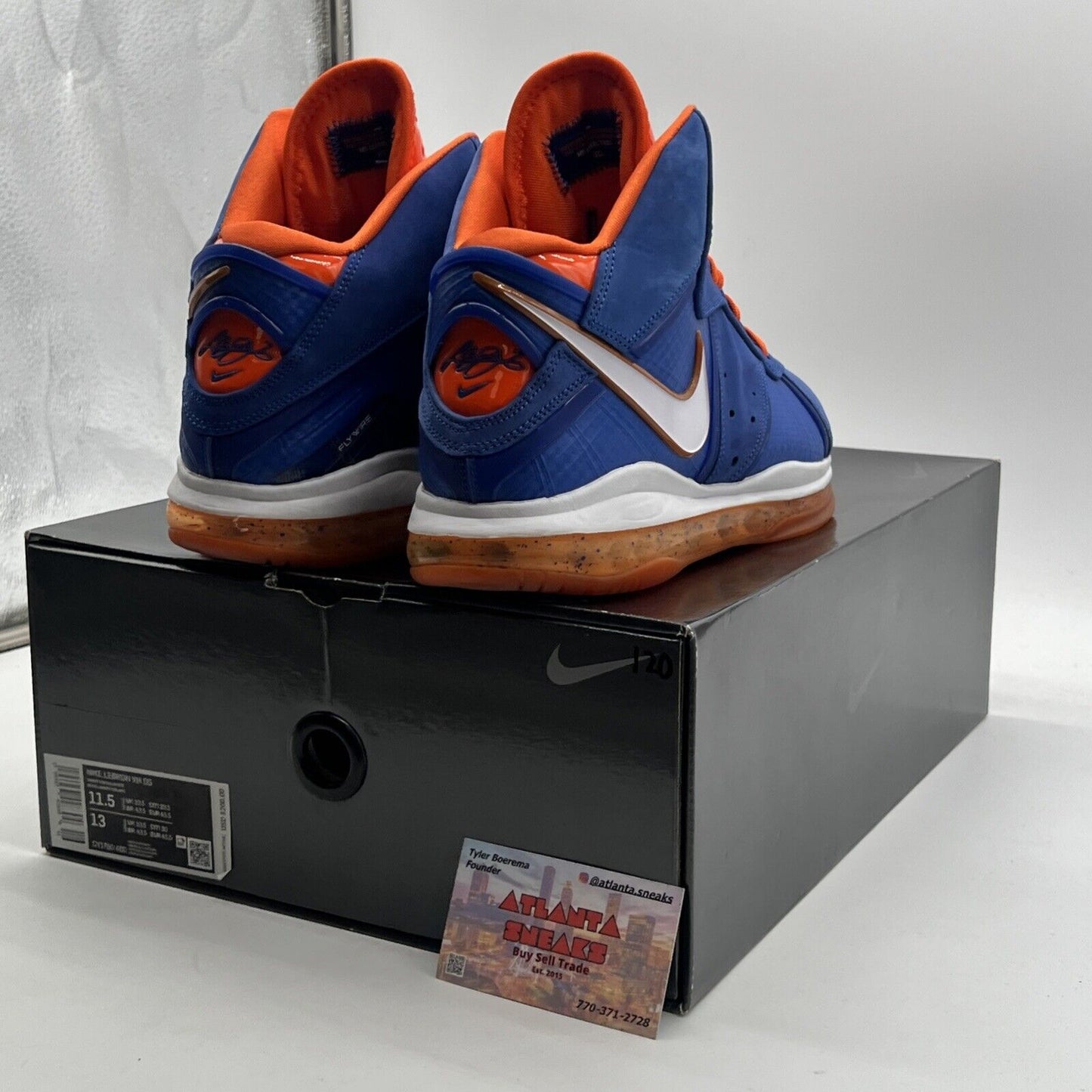 Size 11.5 - Nike LeBron 8 HWC - (CV1750-400)