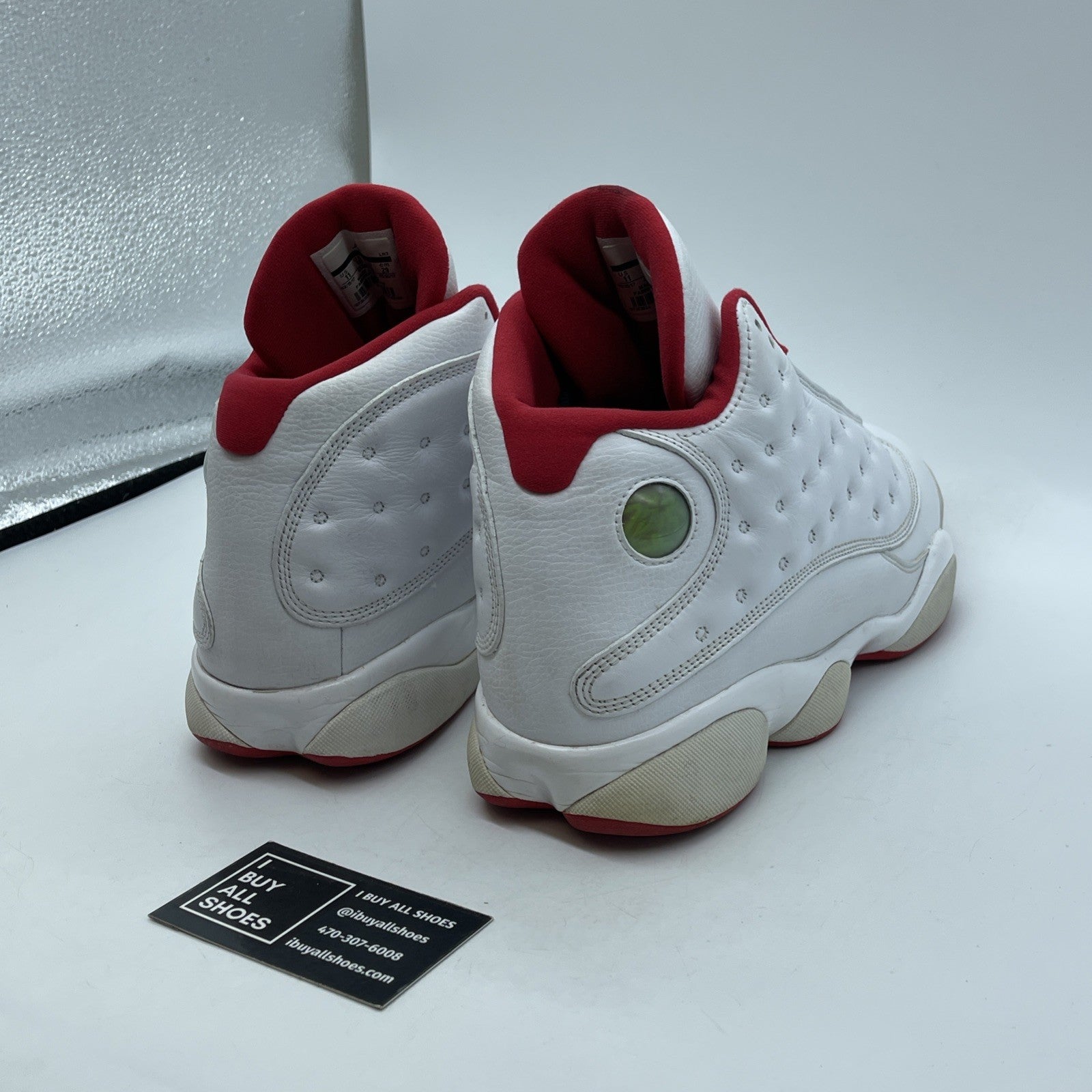 Size 11 - Air Jordan 13 Retro History of Flight White Red Leather (414571-103)