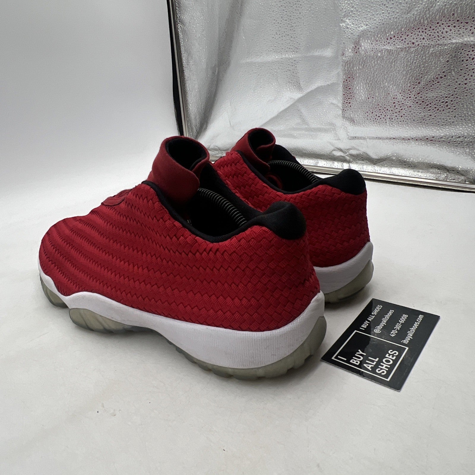 Size 11 - Air Jordan Future Low Gym Red White (718948-601)