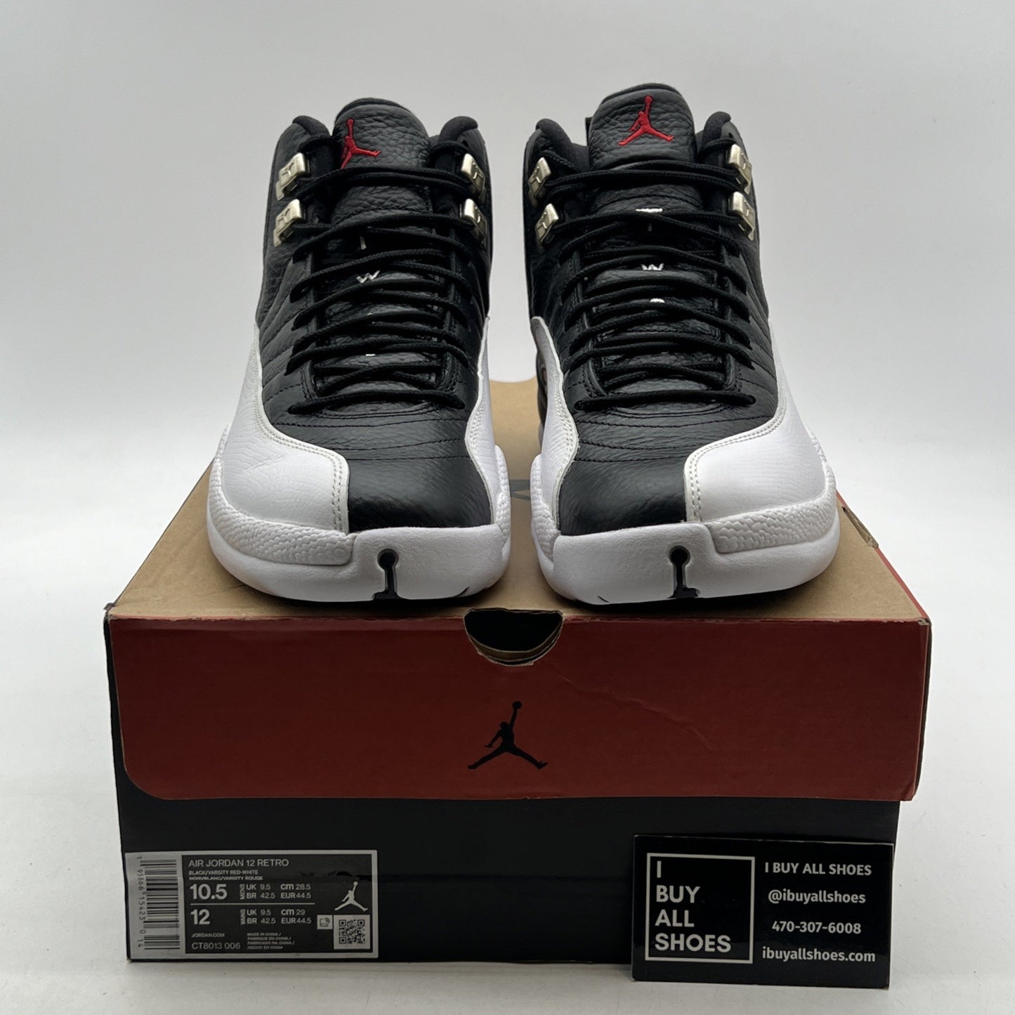 Size 10.5 - Air Jordan 12 Retro Mid Playoff (CT8013-006)