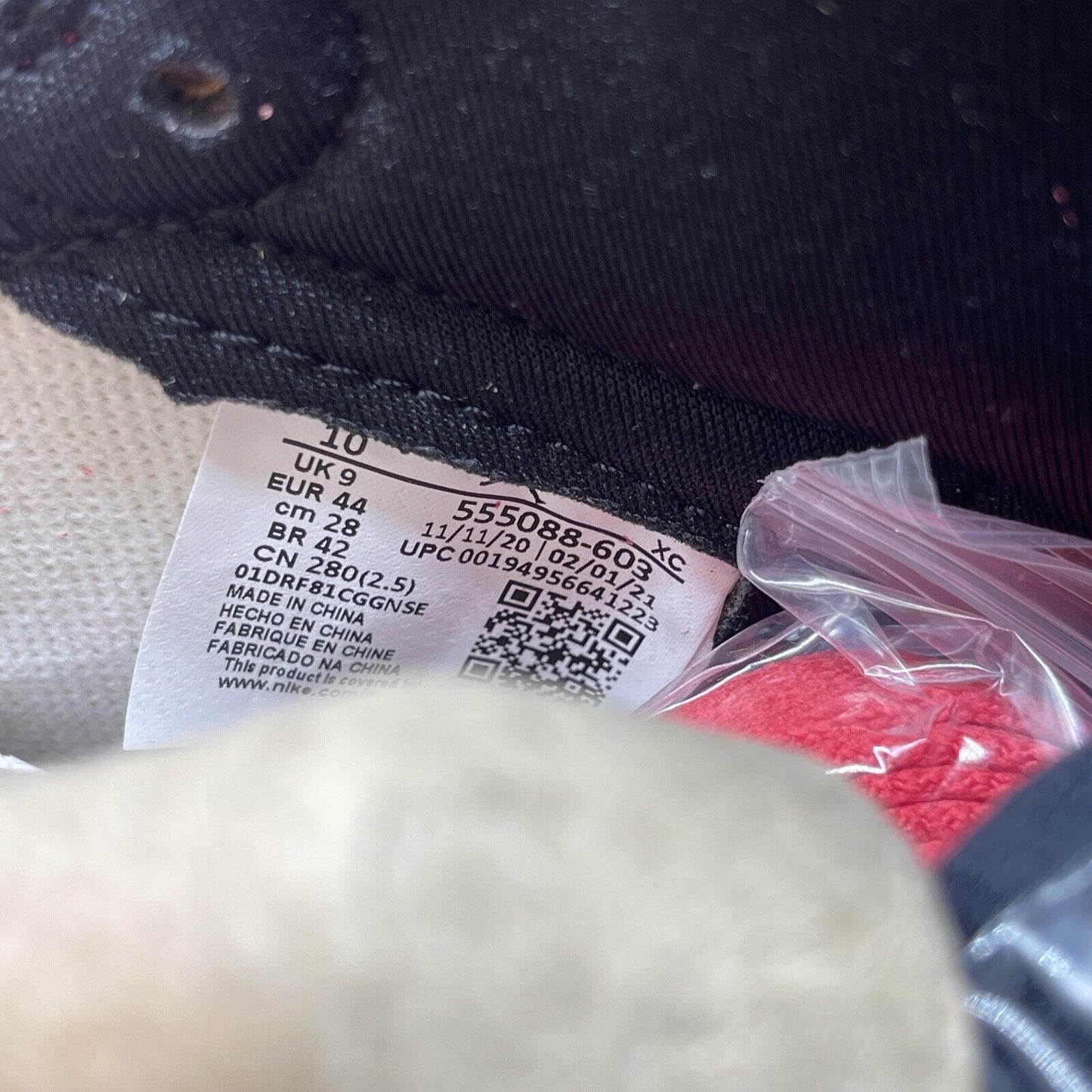 Size 10 - Jordan 1 Retro High OG Light Fusion Red White Yellow (555088-603)