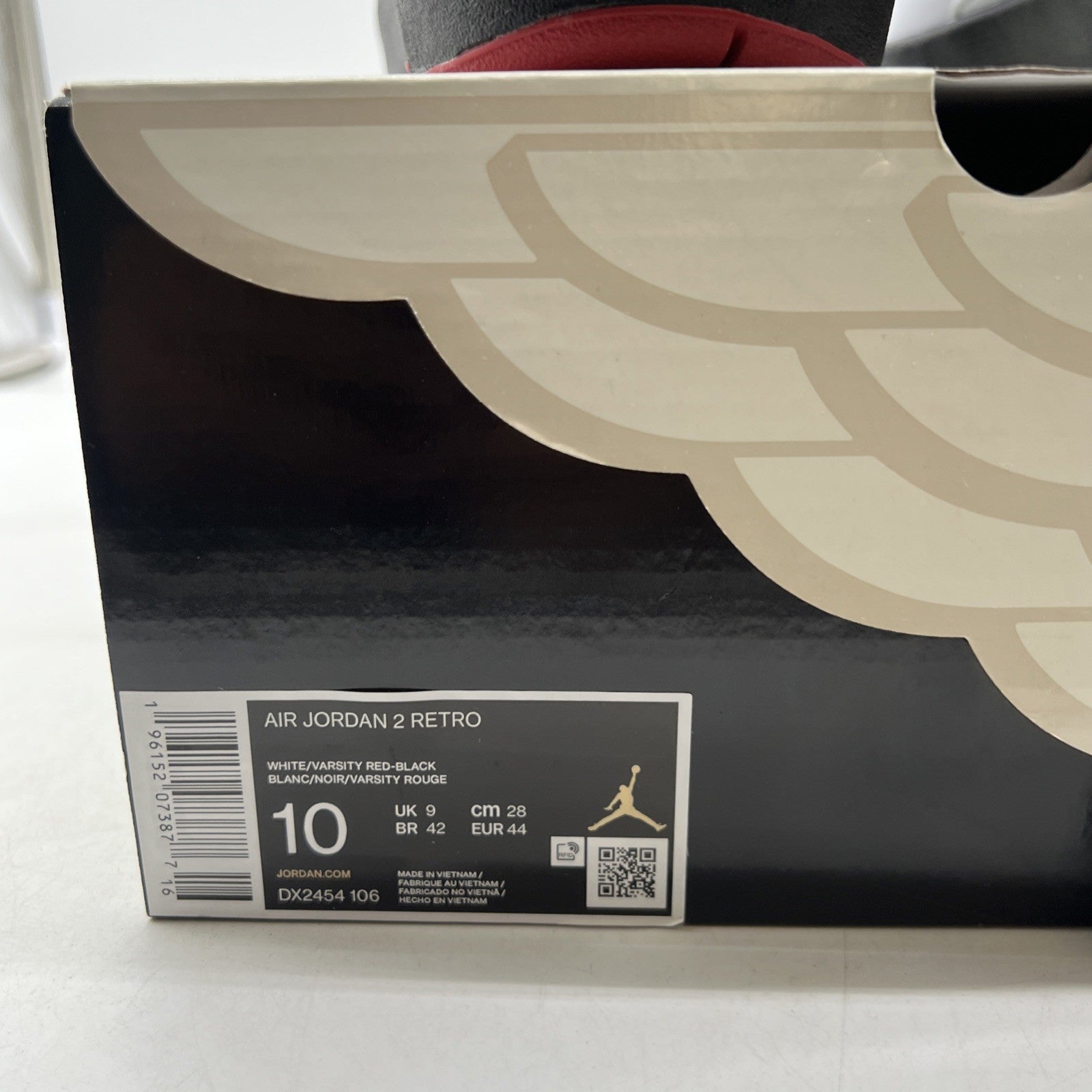 Size 10 - Air Jordan 2 Retro Mid Chicago (DX2454-106)