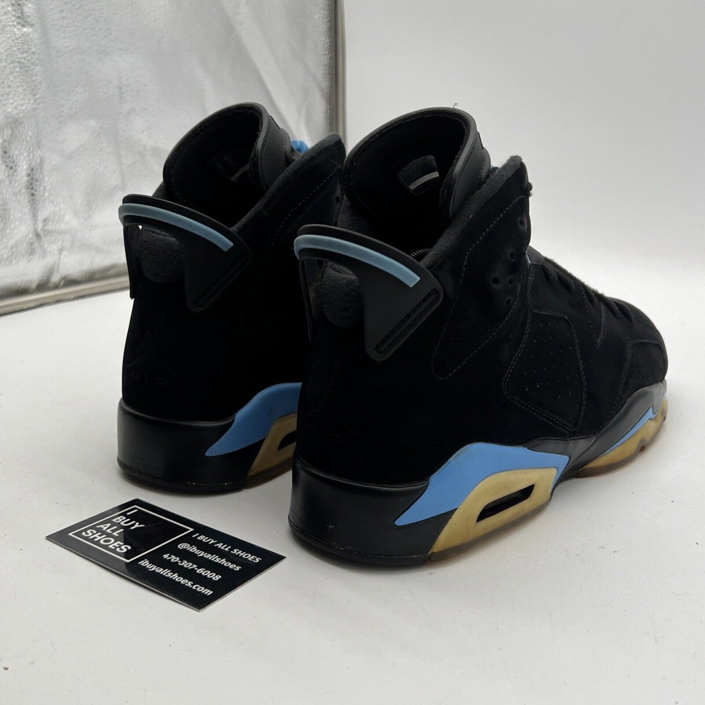 Size 10 - Air Jordan 6 Retro UNC (384664-006)