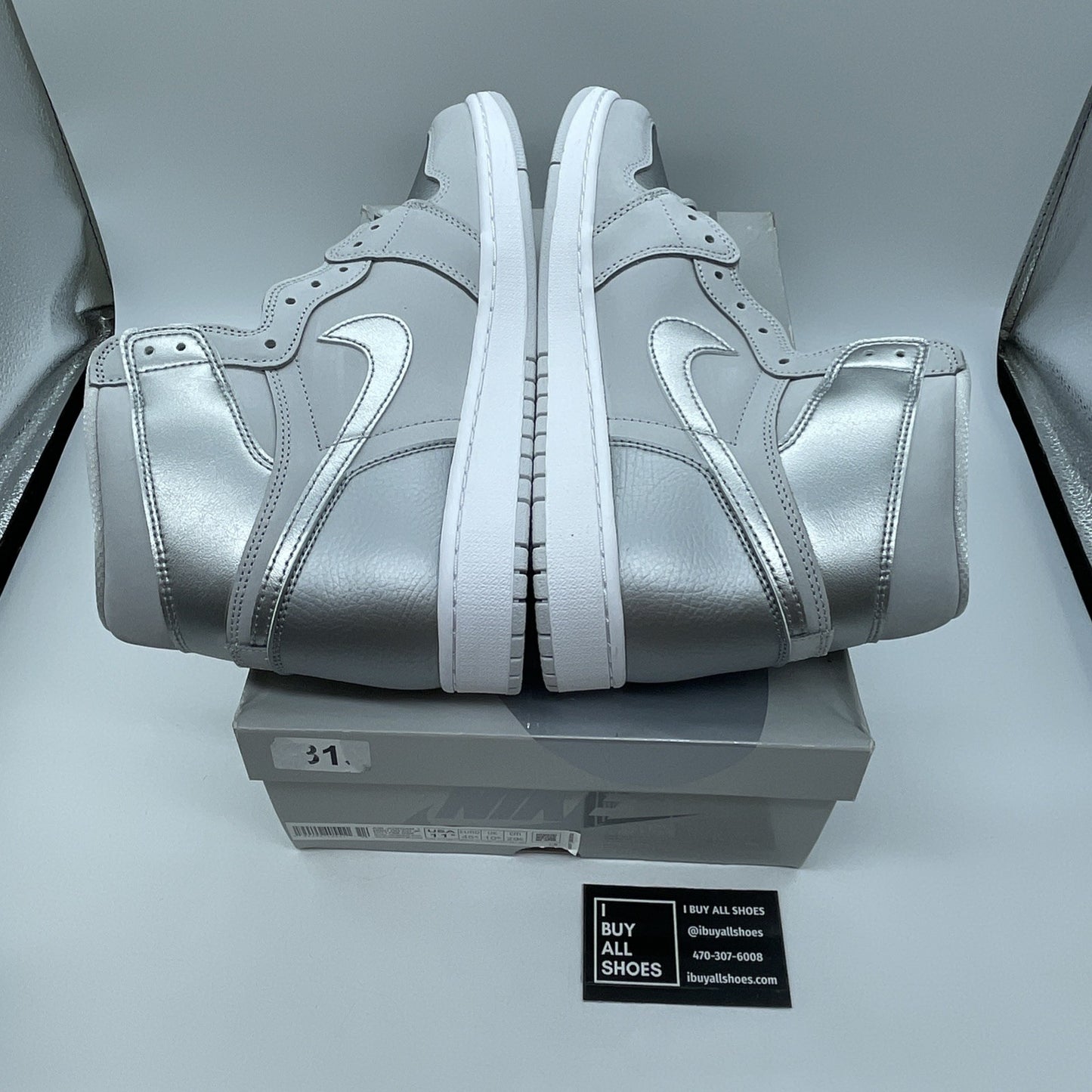 Size 11.5 - Air Jordan 1 Retro OG CO.JP High Tokyo Silver Suede (DC1788-029)