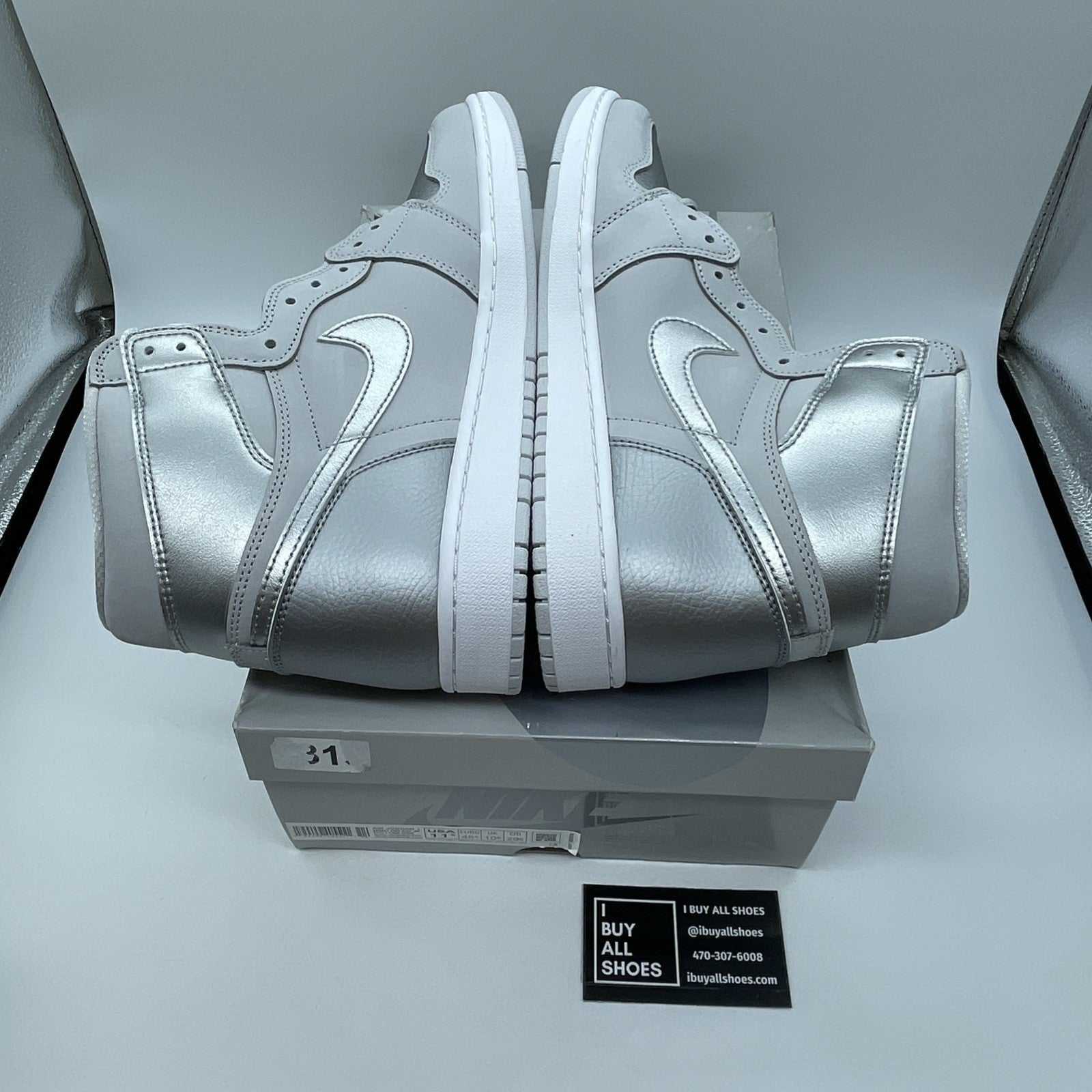 Size 11.5 - Air Jordan 1 Retro OG CO.JP High Tokyo Silver Suede (DC1788-029)