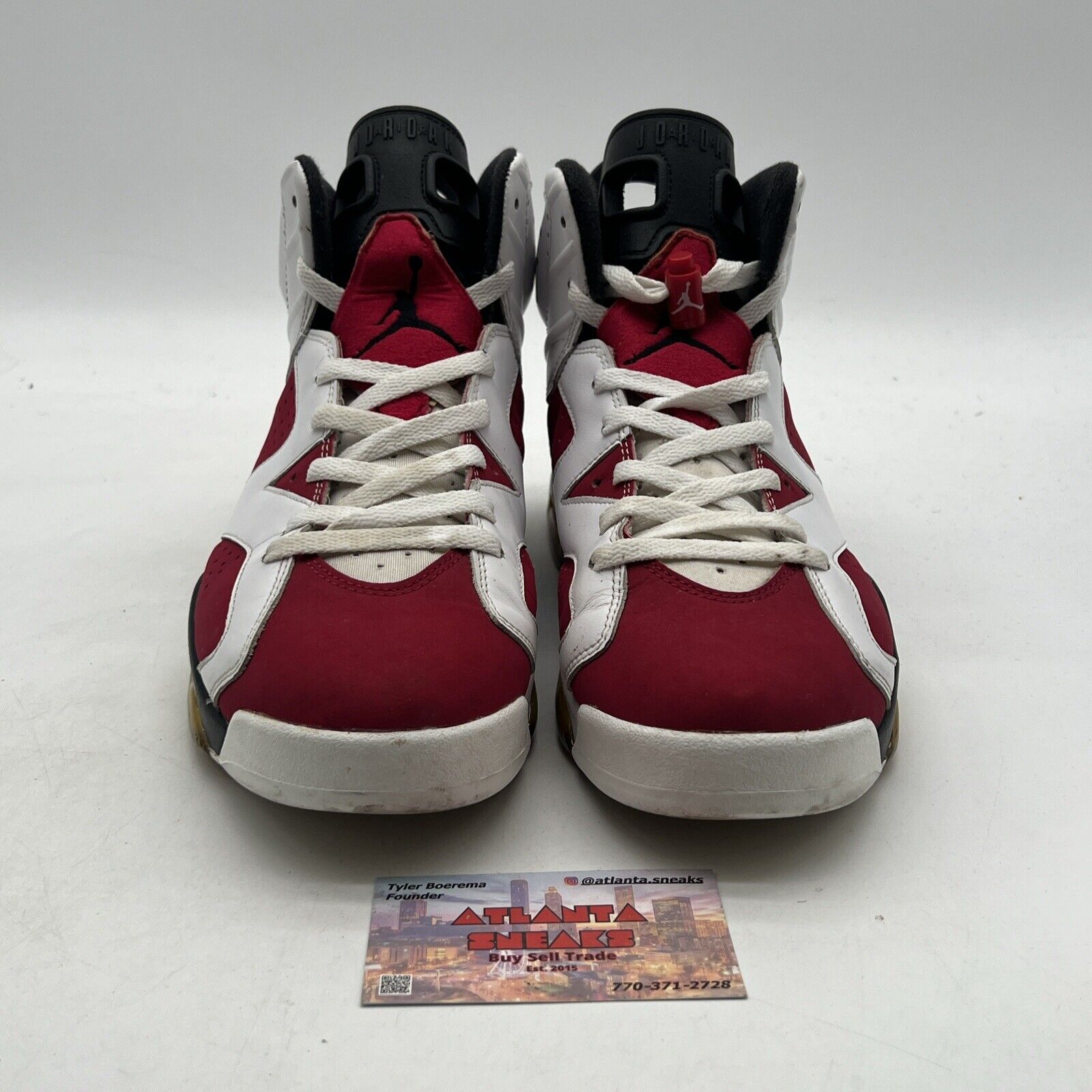 Size 10 - Air Jordan 6 Retro 2014 Carmine (384664-160)