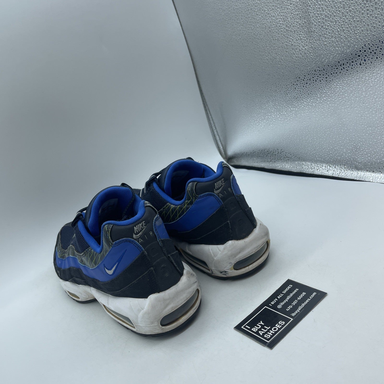 Size 12 - Nike Air Max 95 Premium Dark Obsidian (538416-443)