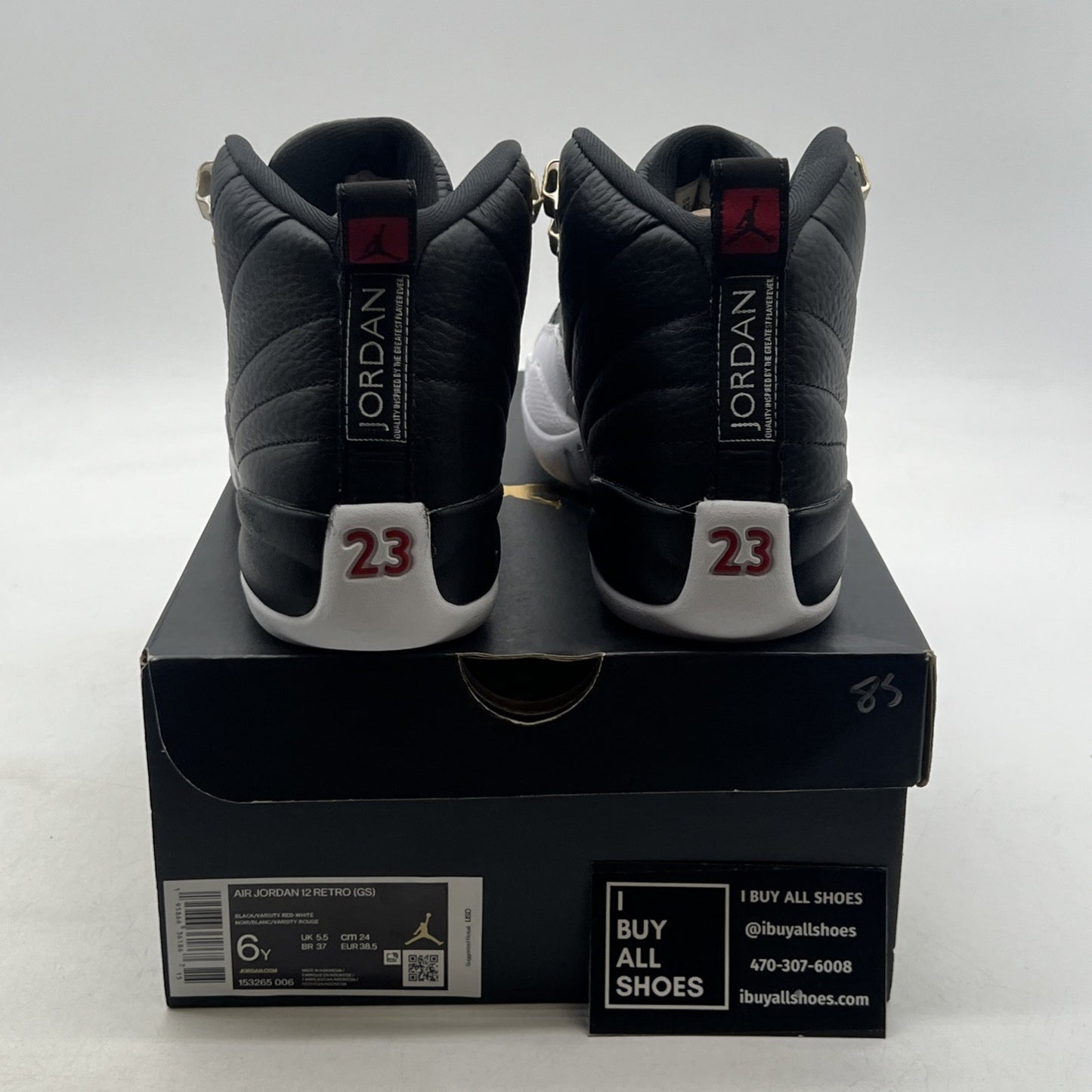 Size 6Y - Air Jordan 12 Retro Mid Playoff (153265-006)