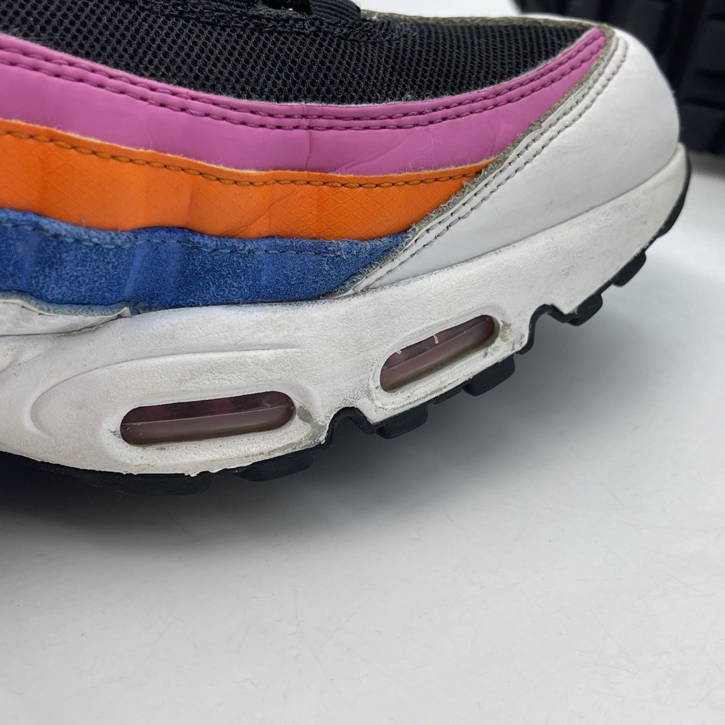 Size 10.5 - Nike Air Max 95 Essential Multi Suede Leather (CW6990-100)
