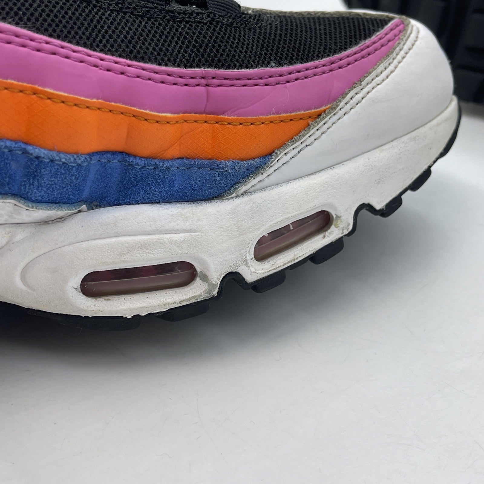 Size 10.5 - Nike Air Max 95 Essential Multi Suede Leather (CW6990-100)